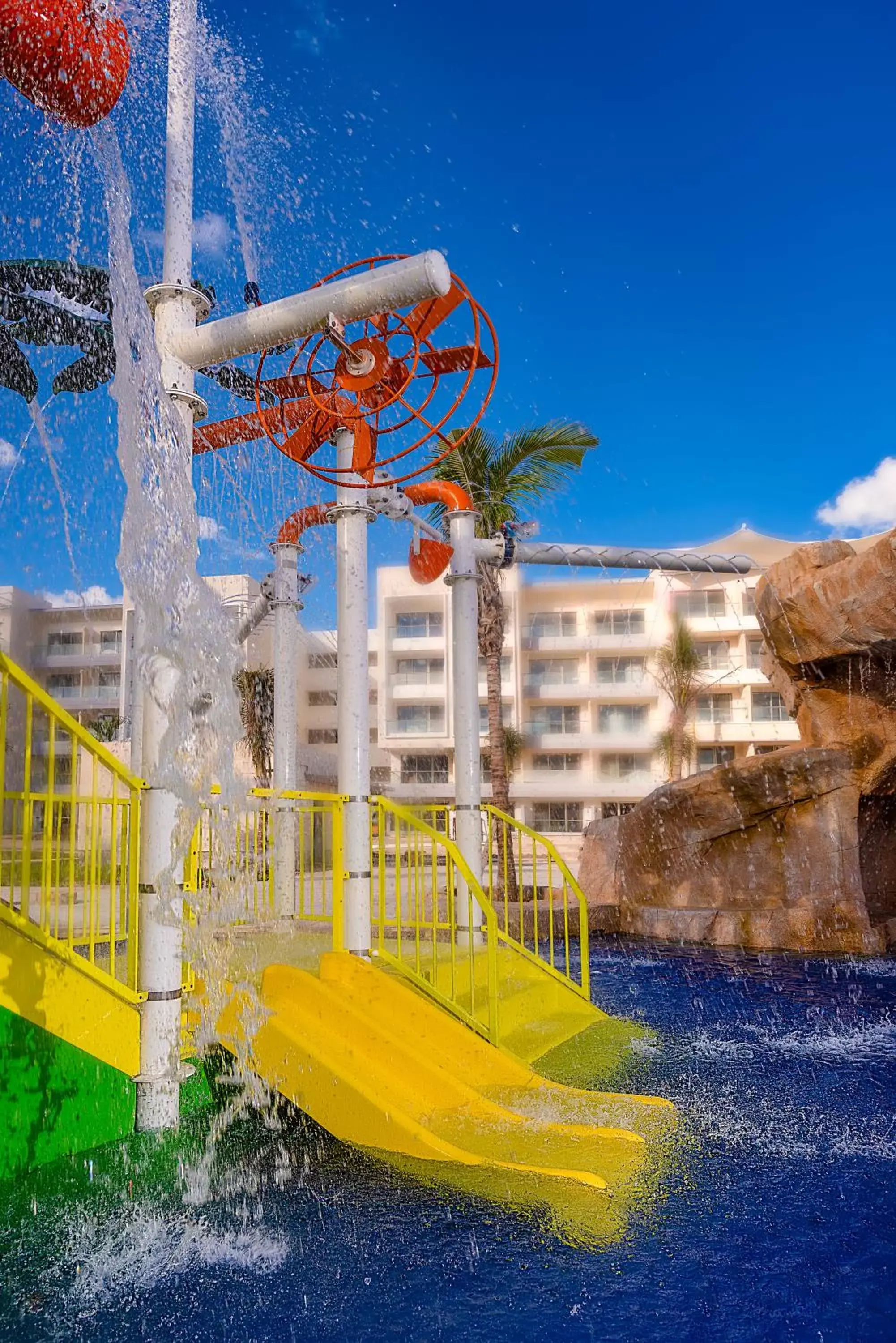 Aqua park, Water Park in Planet Hollywood Cancun, An Autograph Collection All-Inclusive Resort