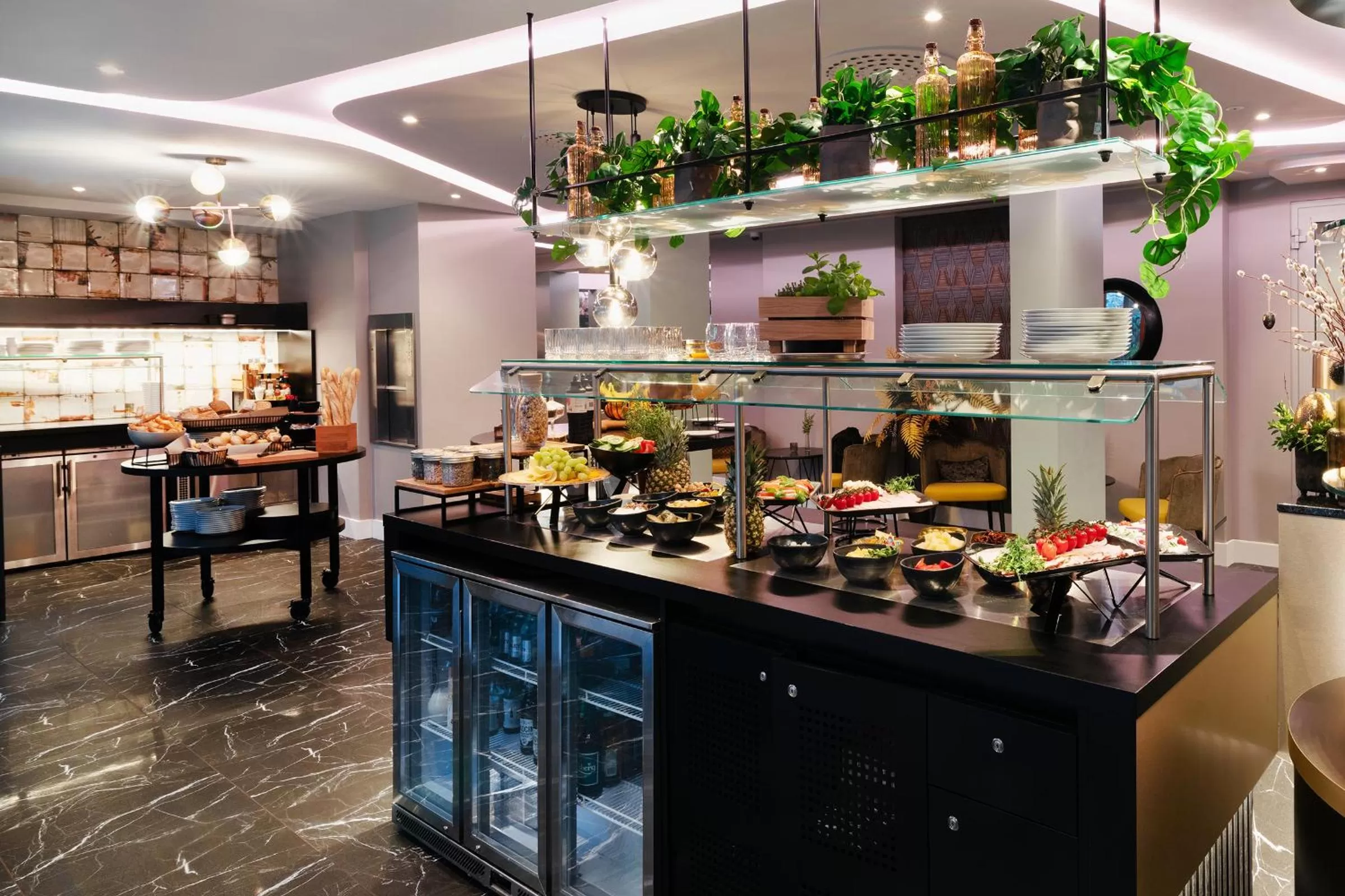 Buffet breakfast in Leonardo Boutique Hotel Krakow City Center