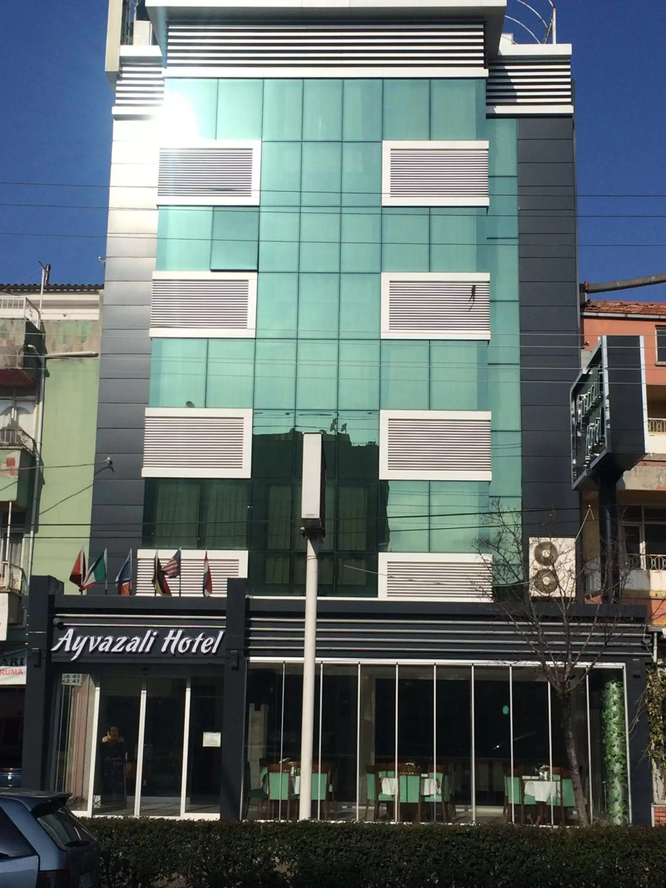 Facade/entrance, Property Building in Ayvazali Hotel