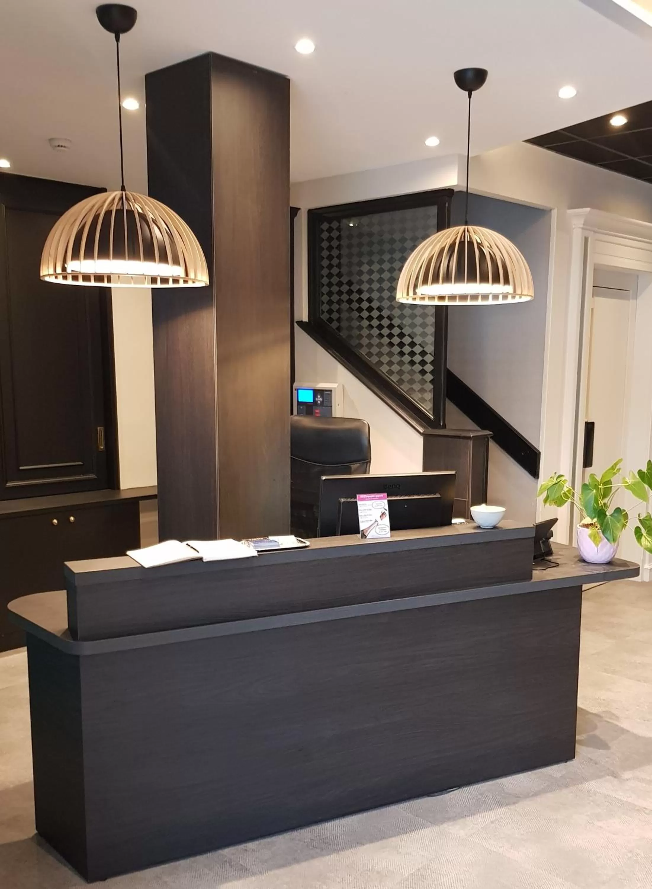 Lobby or reception in Hotel de Champagne