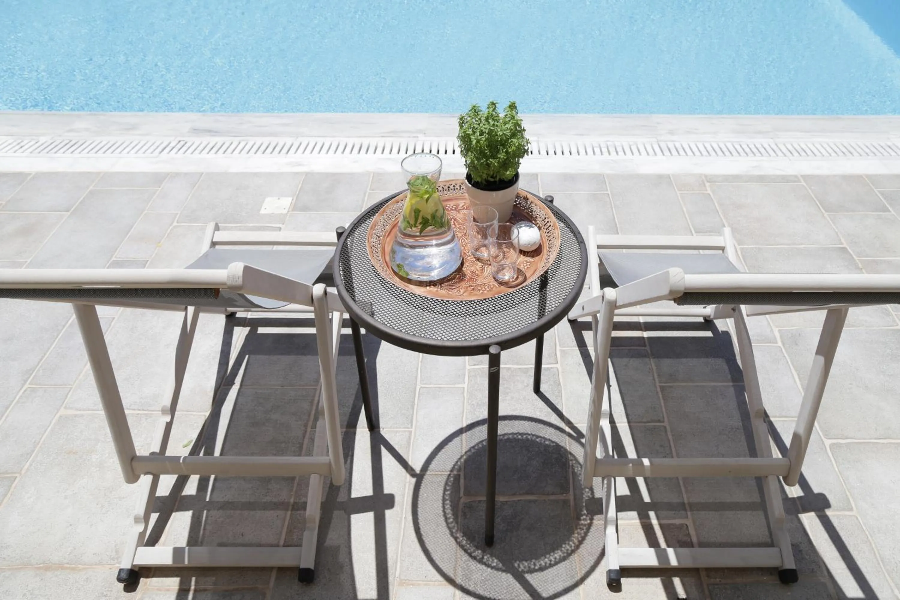 Swimming pool in Skopelos Village Hotel