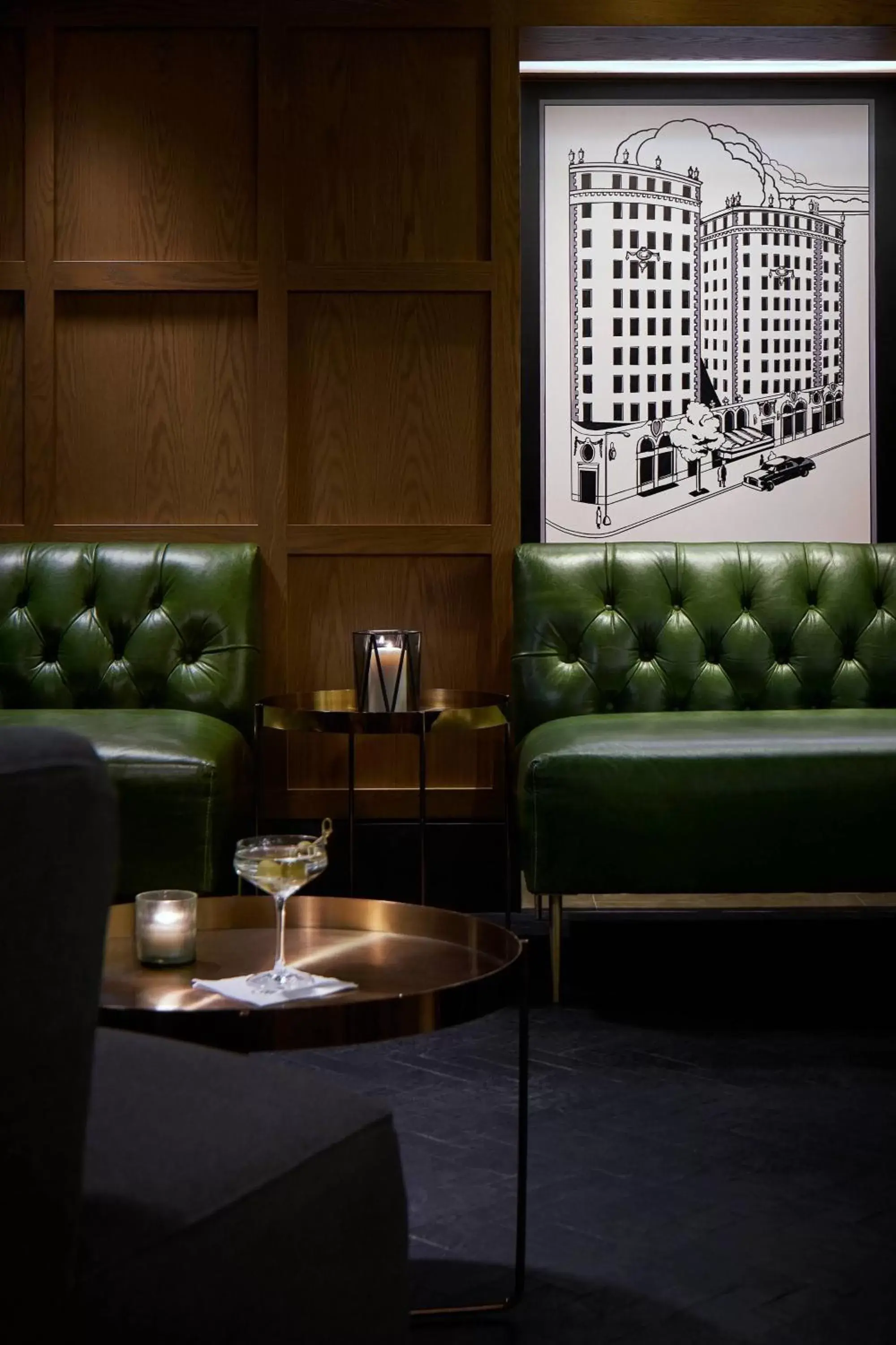 Lounge or bar, Seating Area in The Mayflower Hotel, Autograph Collection