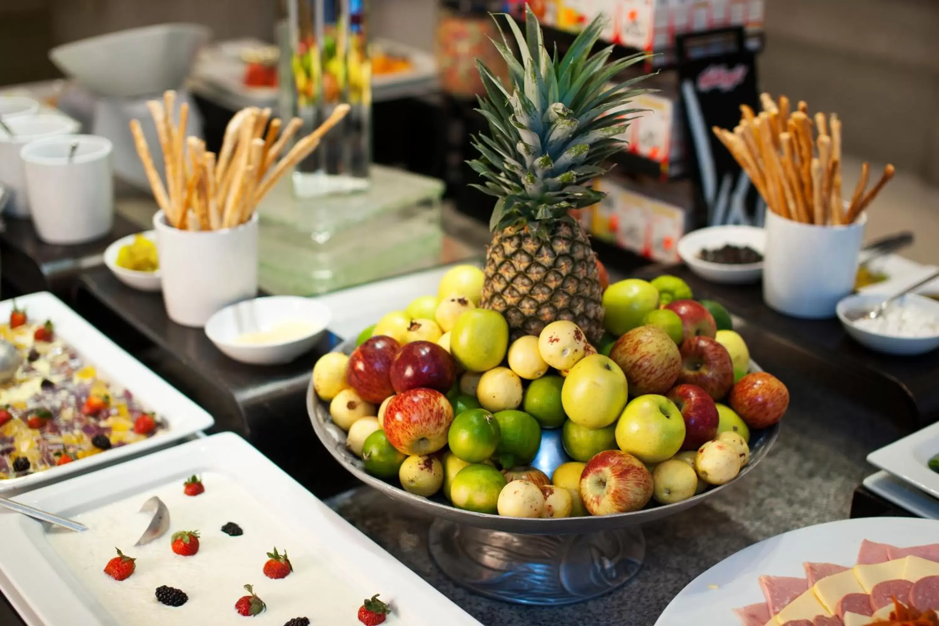 Buffet breakfast in HS HOTSSON Hotel Leon