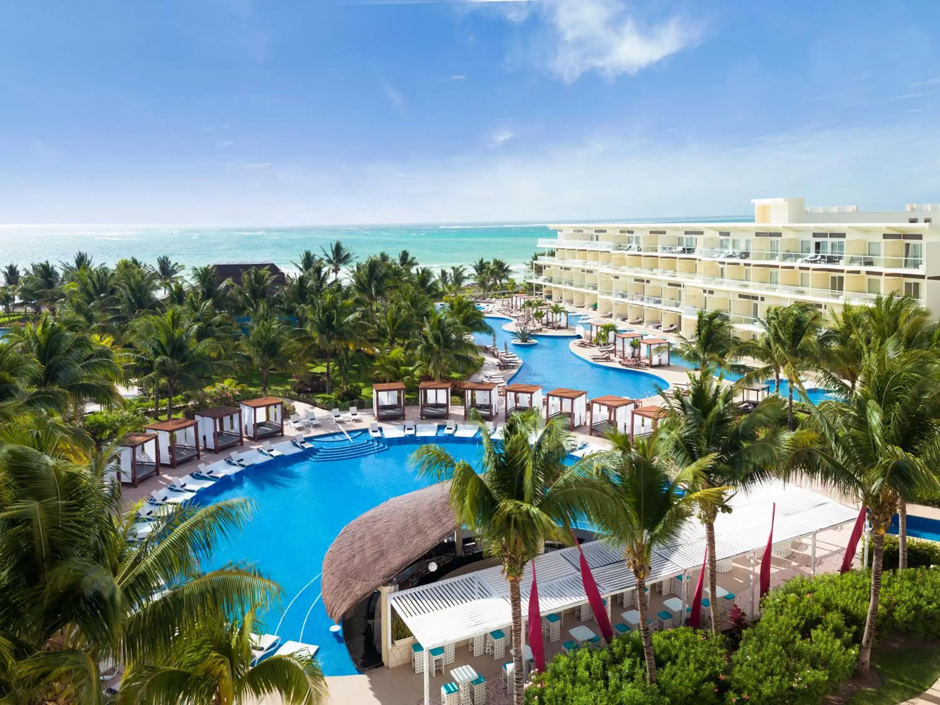 Bird's eye view, Pool View in Azul Beach Resort Riviera Cancun, Gourmet All Inclusive by Karisma