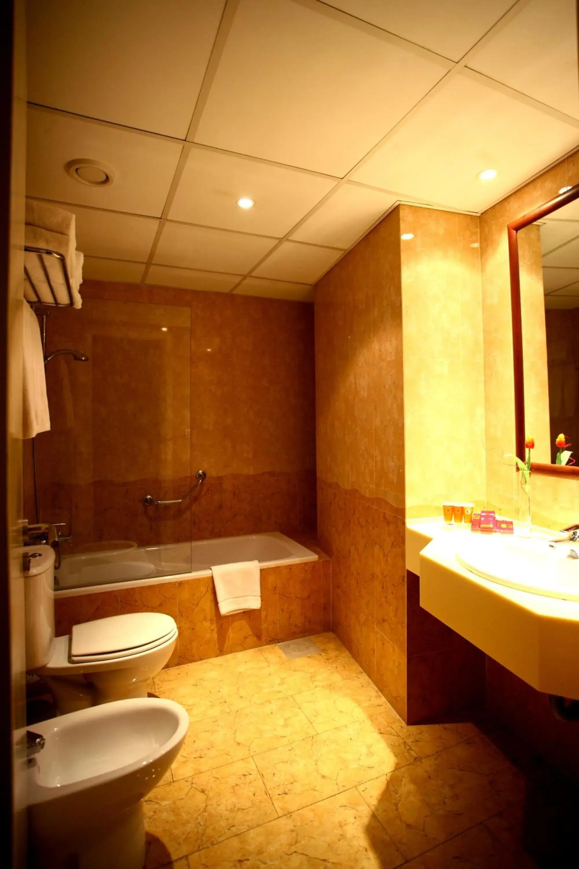 Bathroom in Markazia Suites