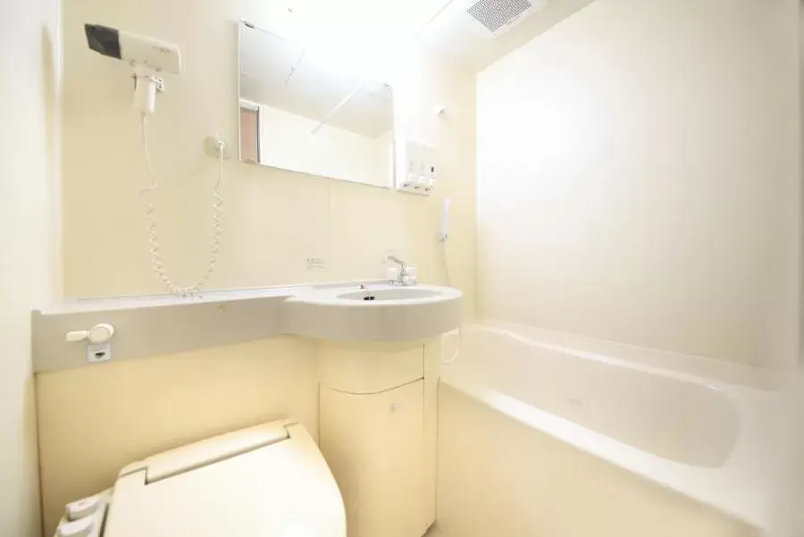 Photo of the whole room, Bathroom in R&B Hotel Sendai Hirosedori Ekimae
