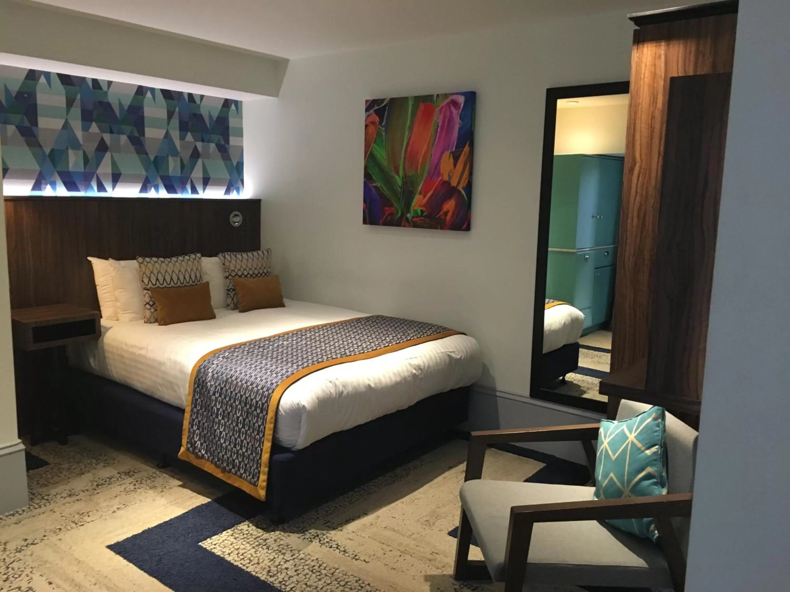 Bedroom, Bed in 91 Aparthotel Jesmond Road