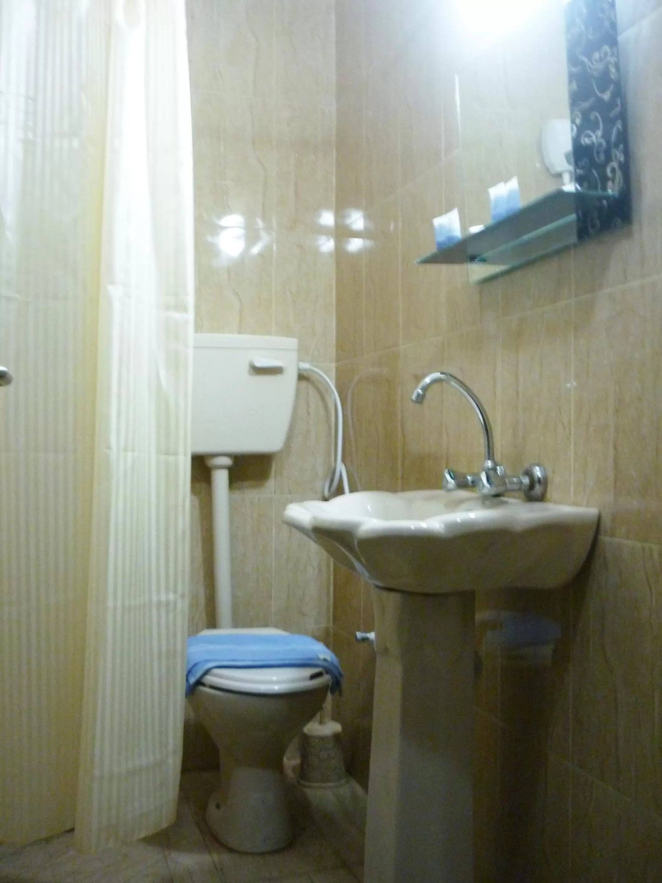 Bathroom in Isra Hotel