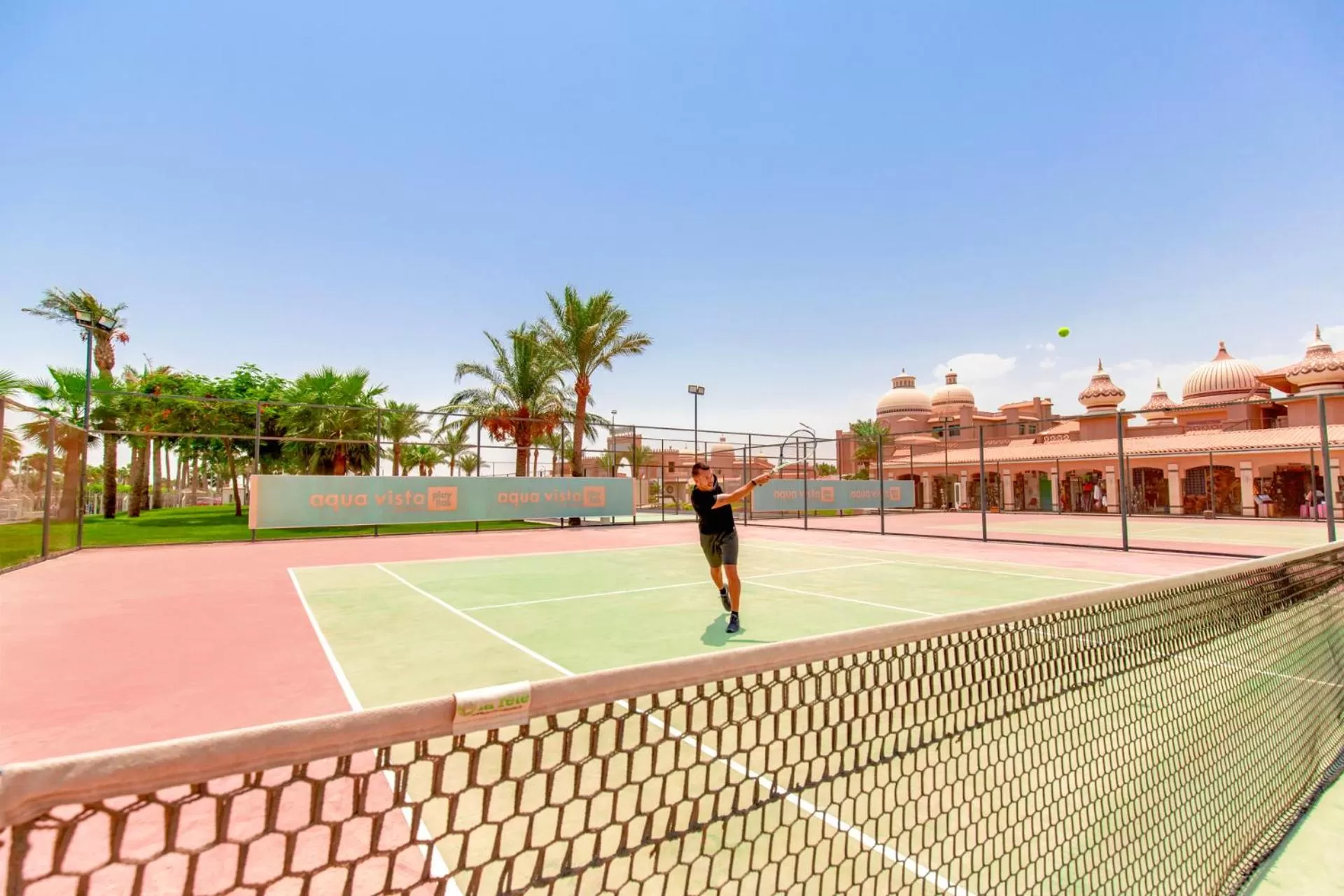 Tennis court in Pickalbatros Aqua Vista Resort - Hurghada