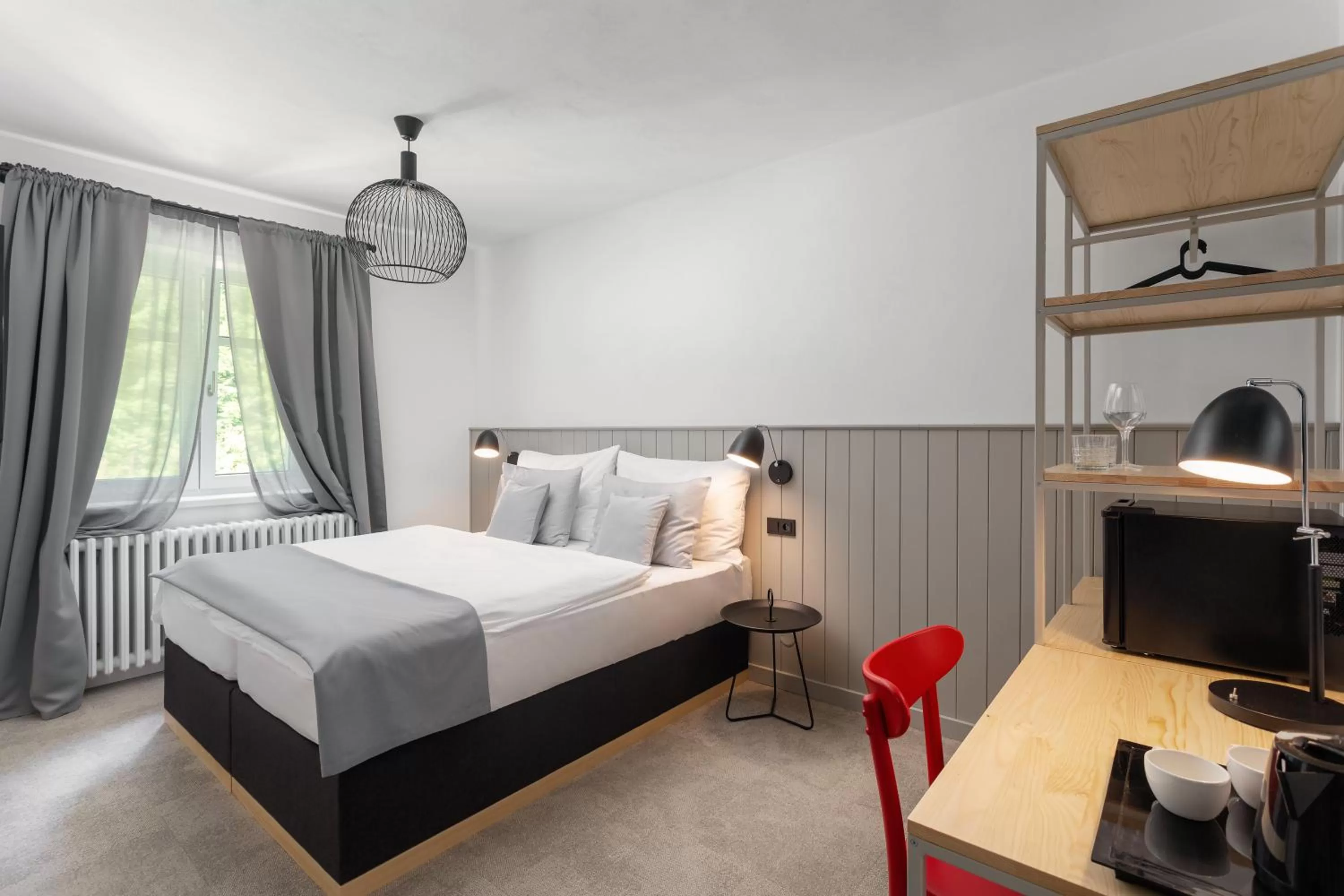 Bedroom, Bed in Hotel Orlík