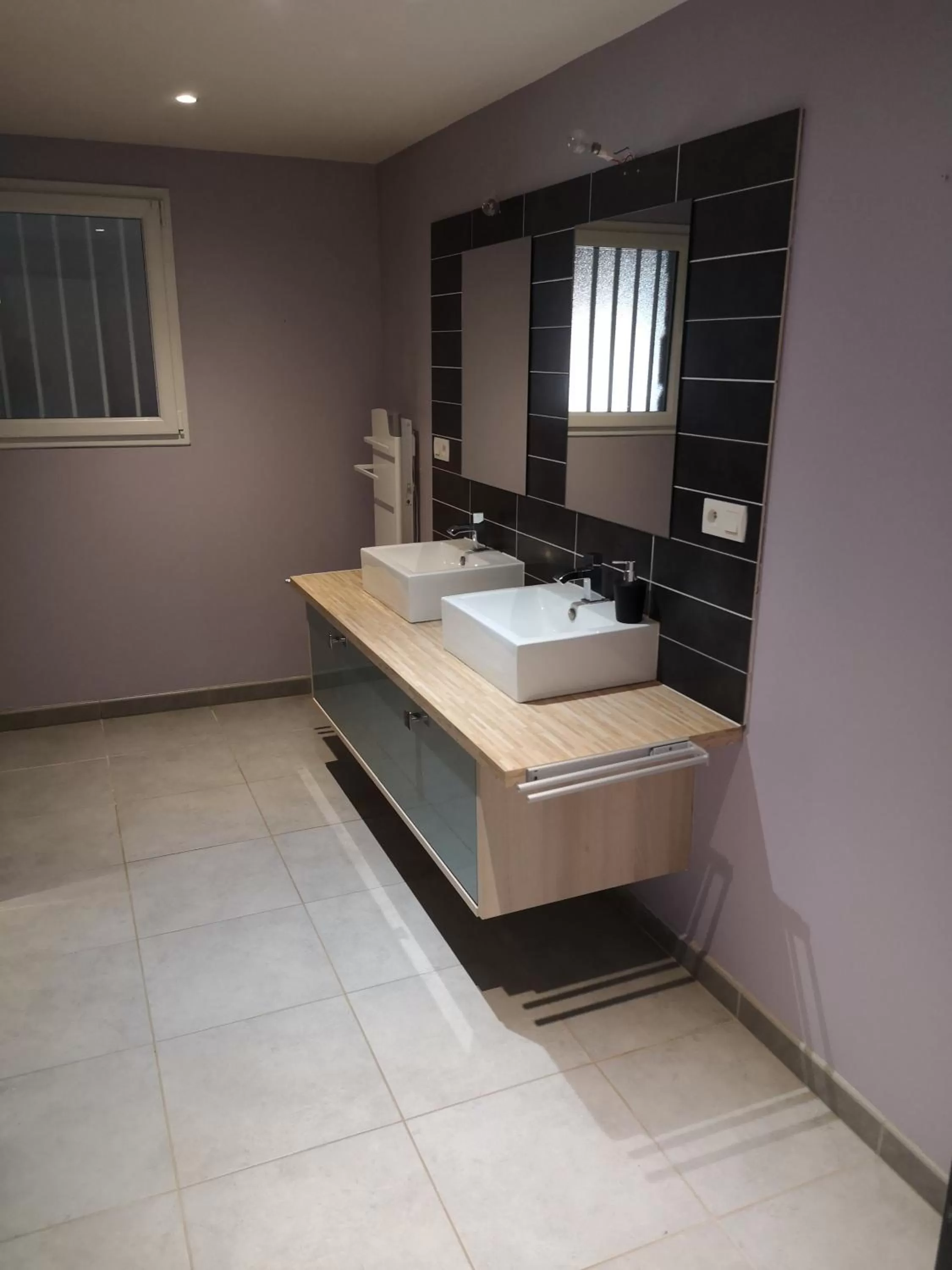 Bathroom in Domaine de la Borde