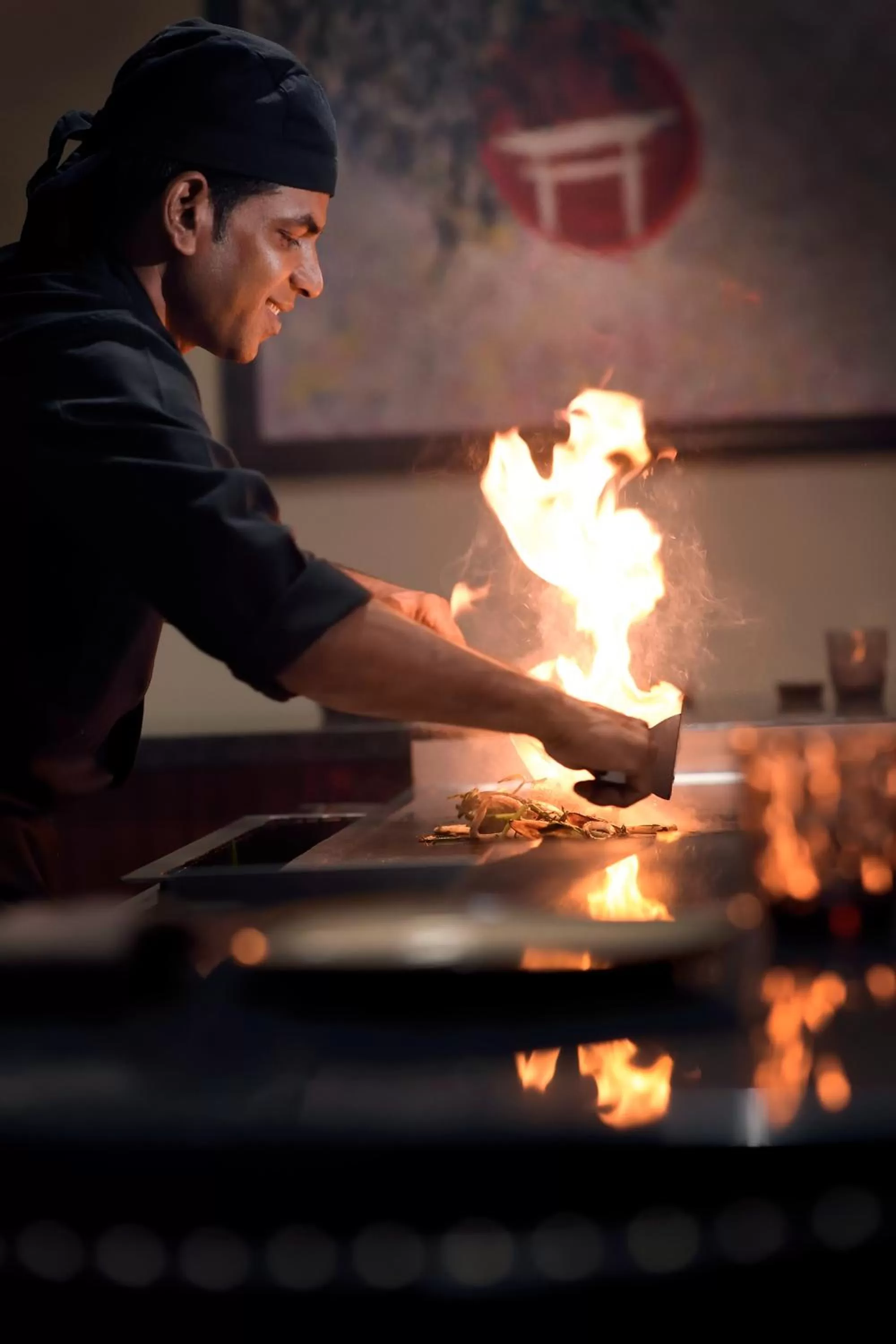 Staff in Mövenpick Hotel Colombo