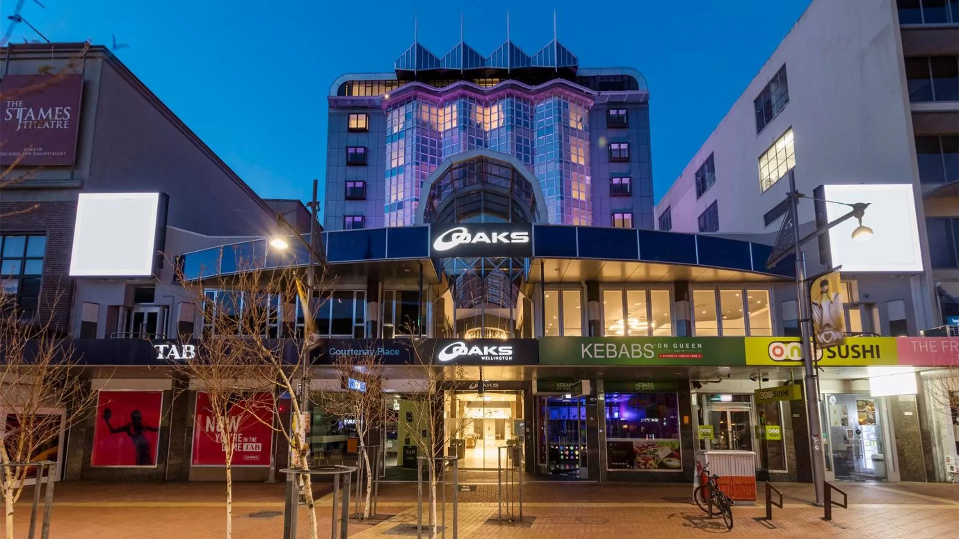 Property building in Oaks Wellington Hotel