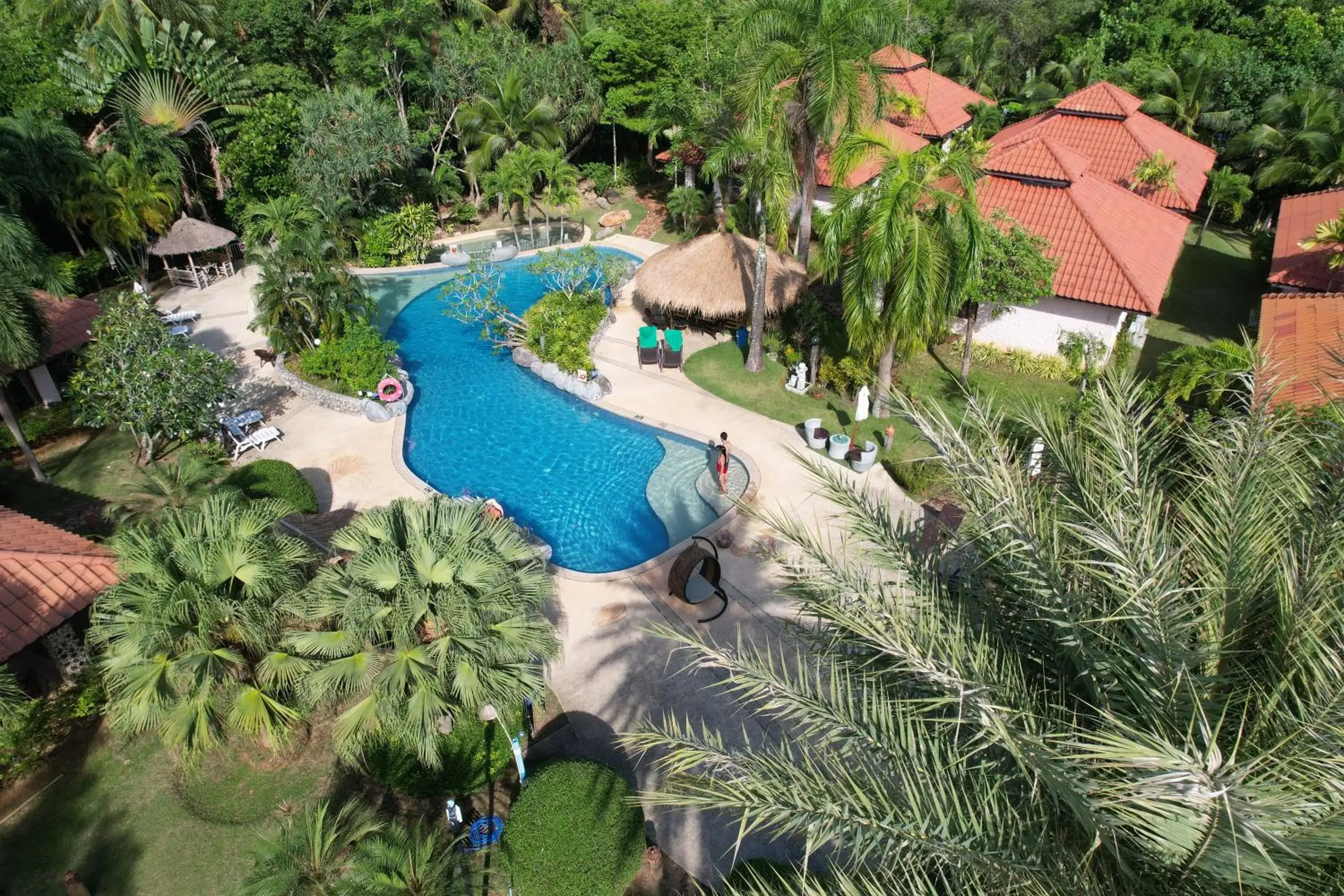 Natural landscape, Pool View in Krabi Sands Resort