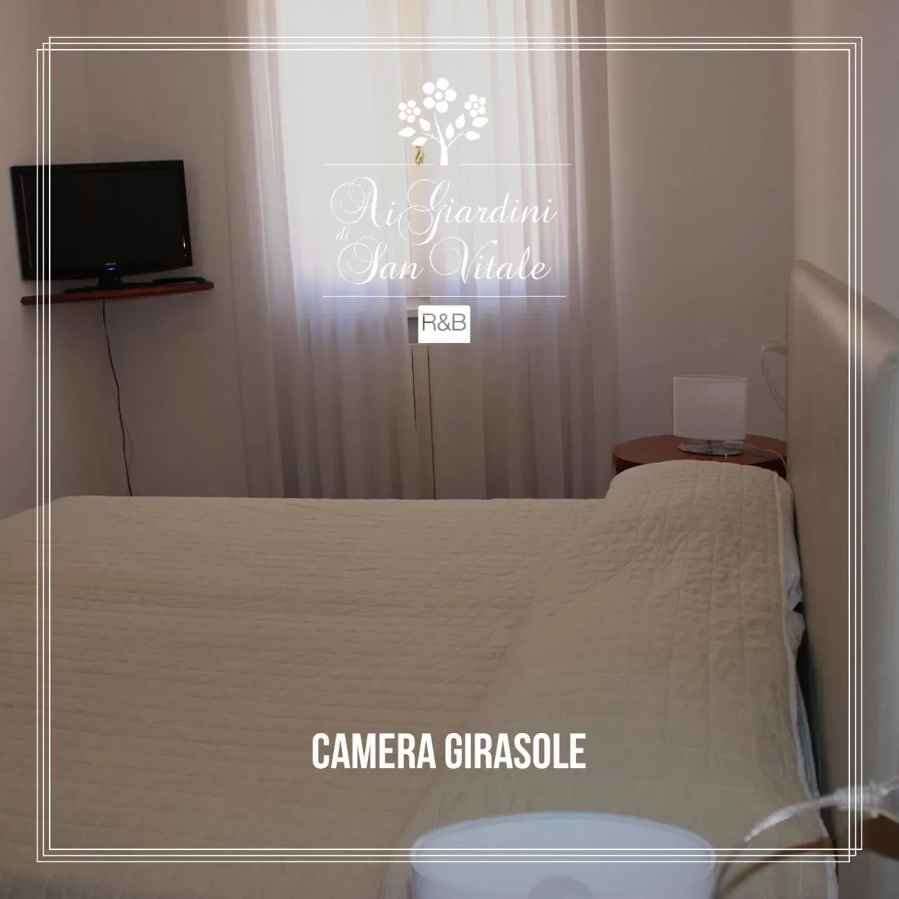 Bed in Ai Giardini di San Vitale