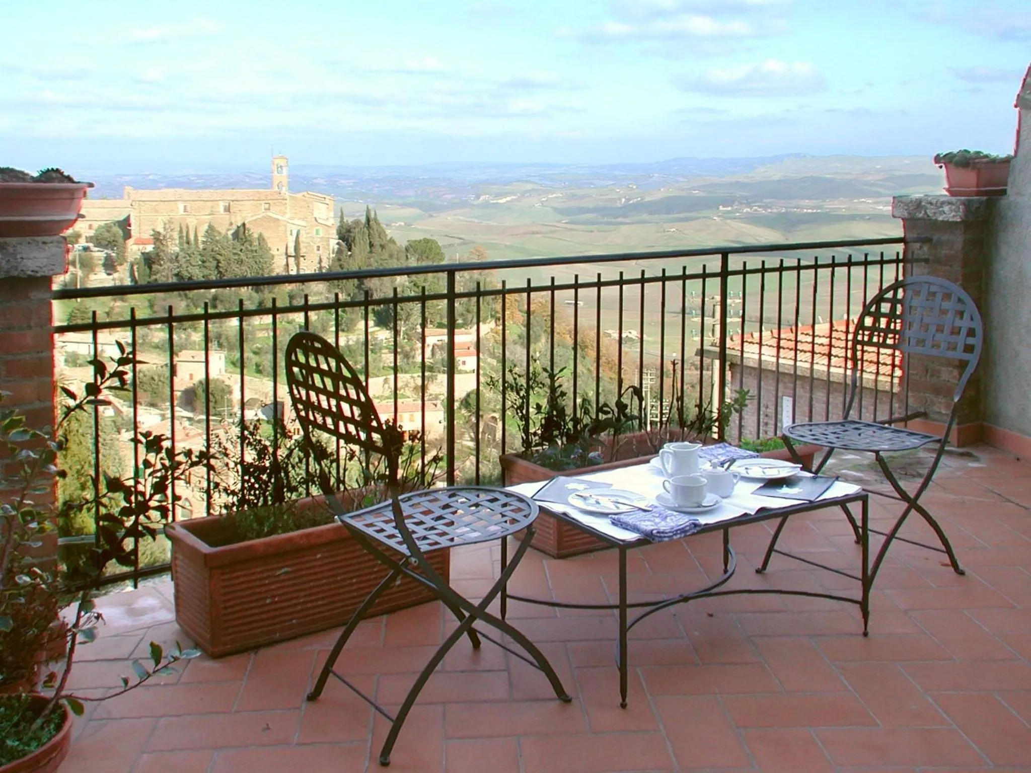 Balcony/Terrace in Albergo Il Giglio