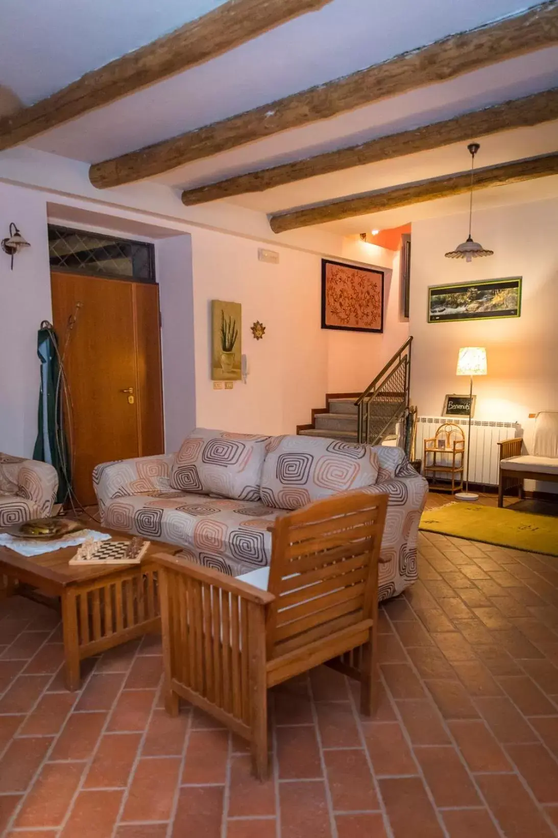 Seating Area in b&b Casa Alegría