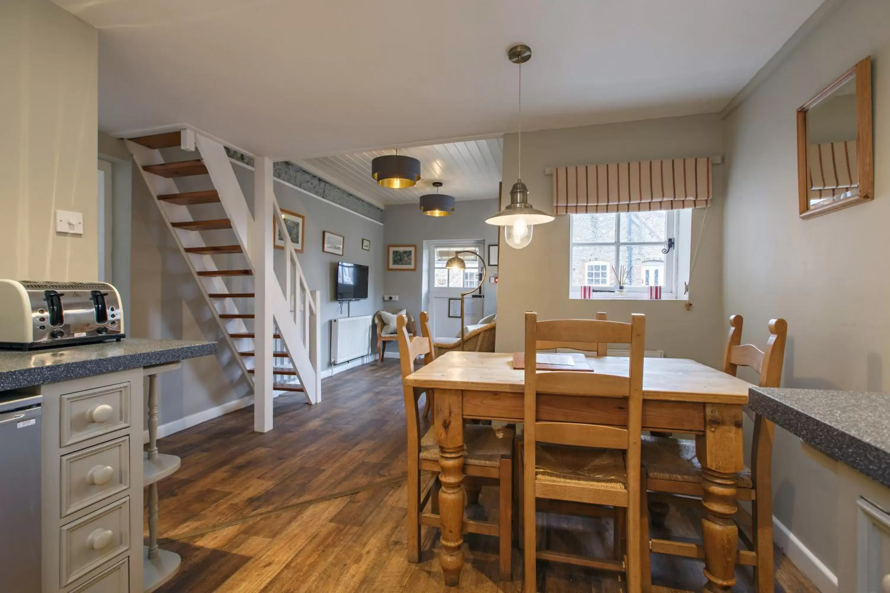 Bedroom, Dining Area in Cley Windmill