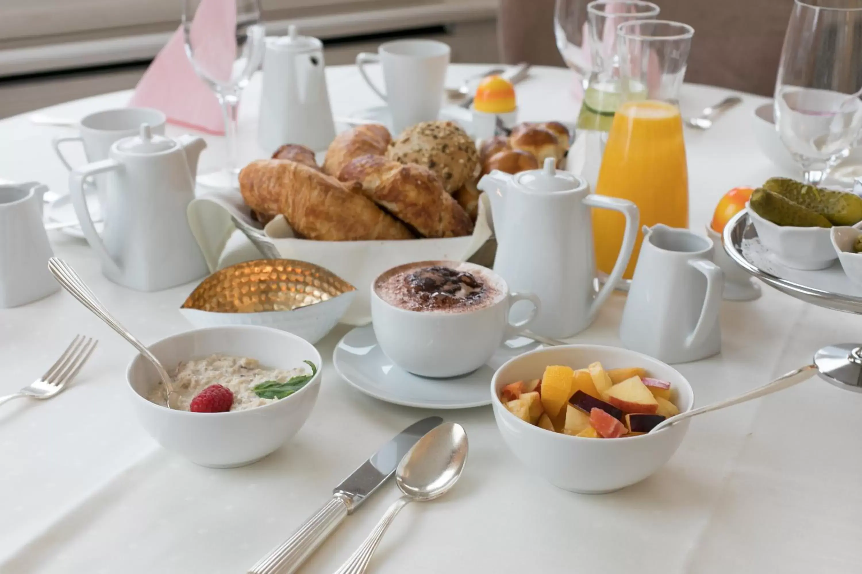 Buffet breakfast, Breakfast in Hotel Metropol