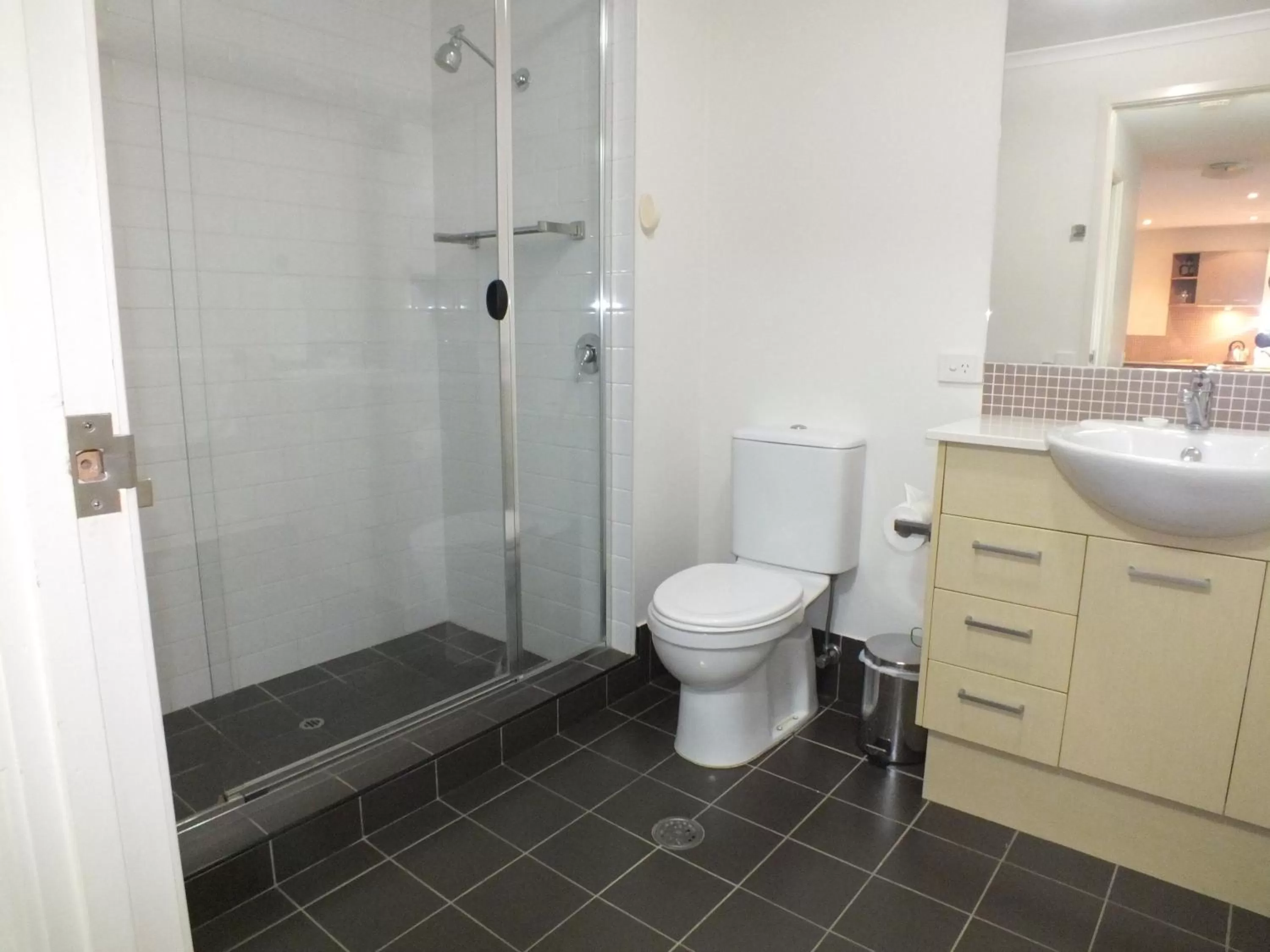 Bathroom in Pacific Marina Apartments