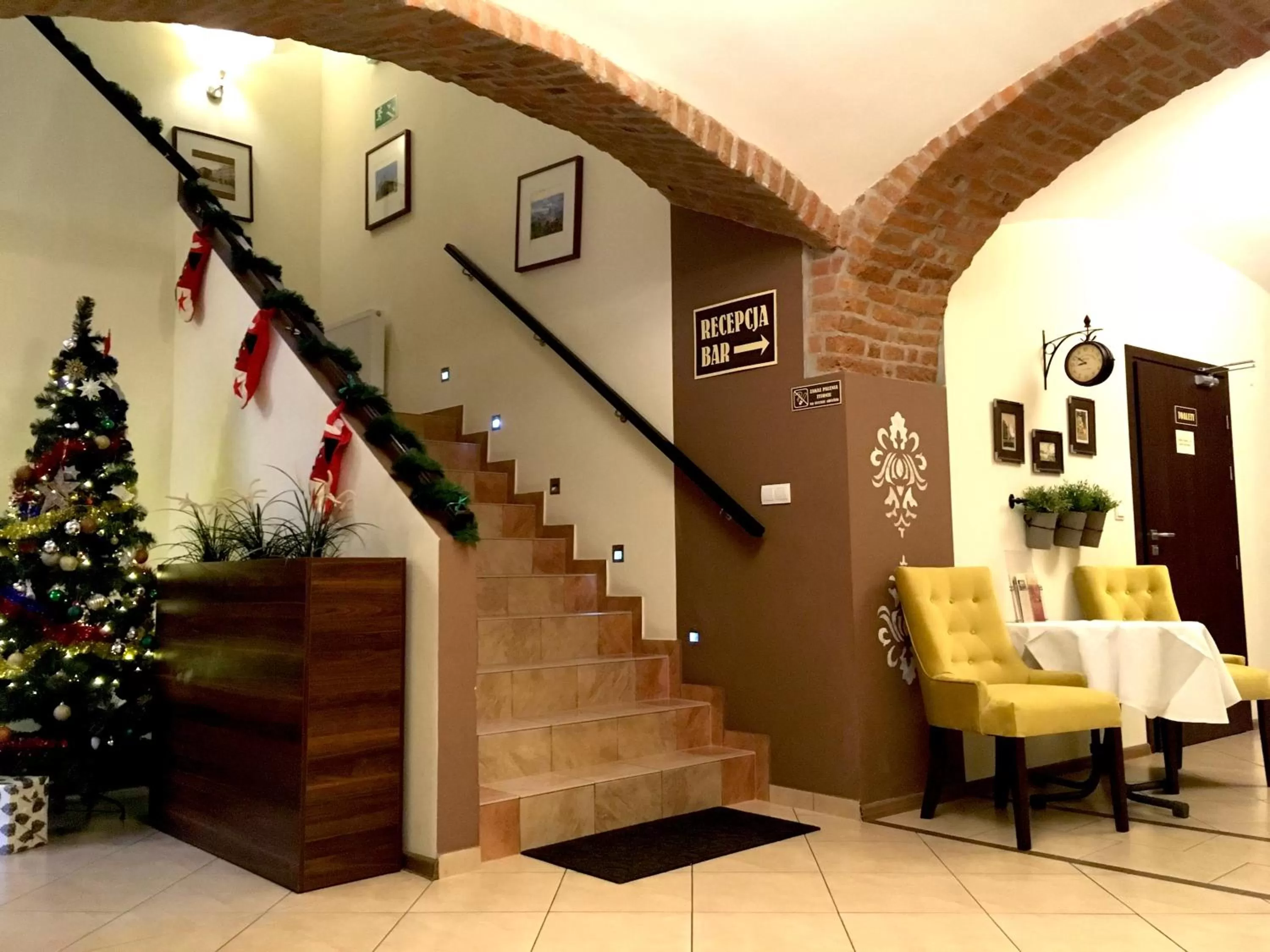 Lobby or reception in Hotel Pod Jeleniem