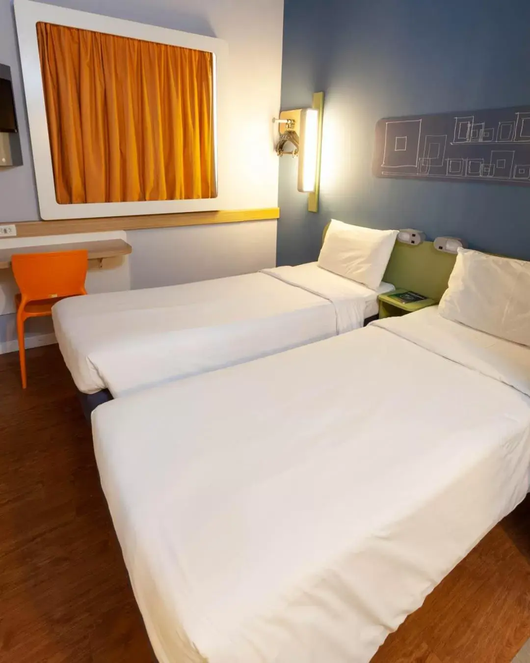 Bed in ibis budget Rio de Janeiro Nova America