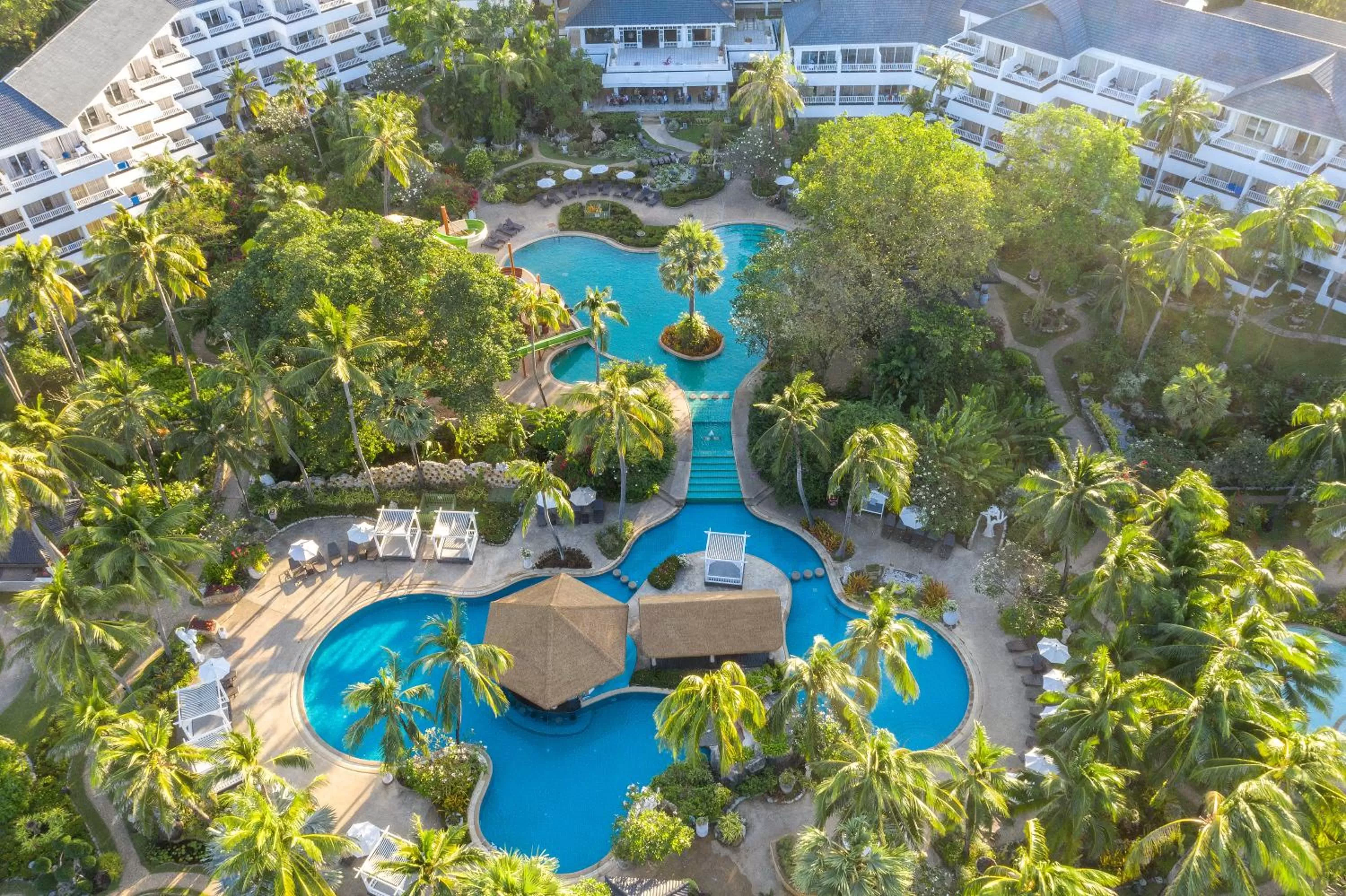 Bird's eye view in Thavorn Palm Beach Resort Phuket