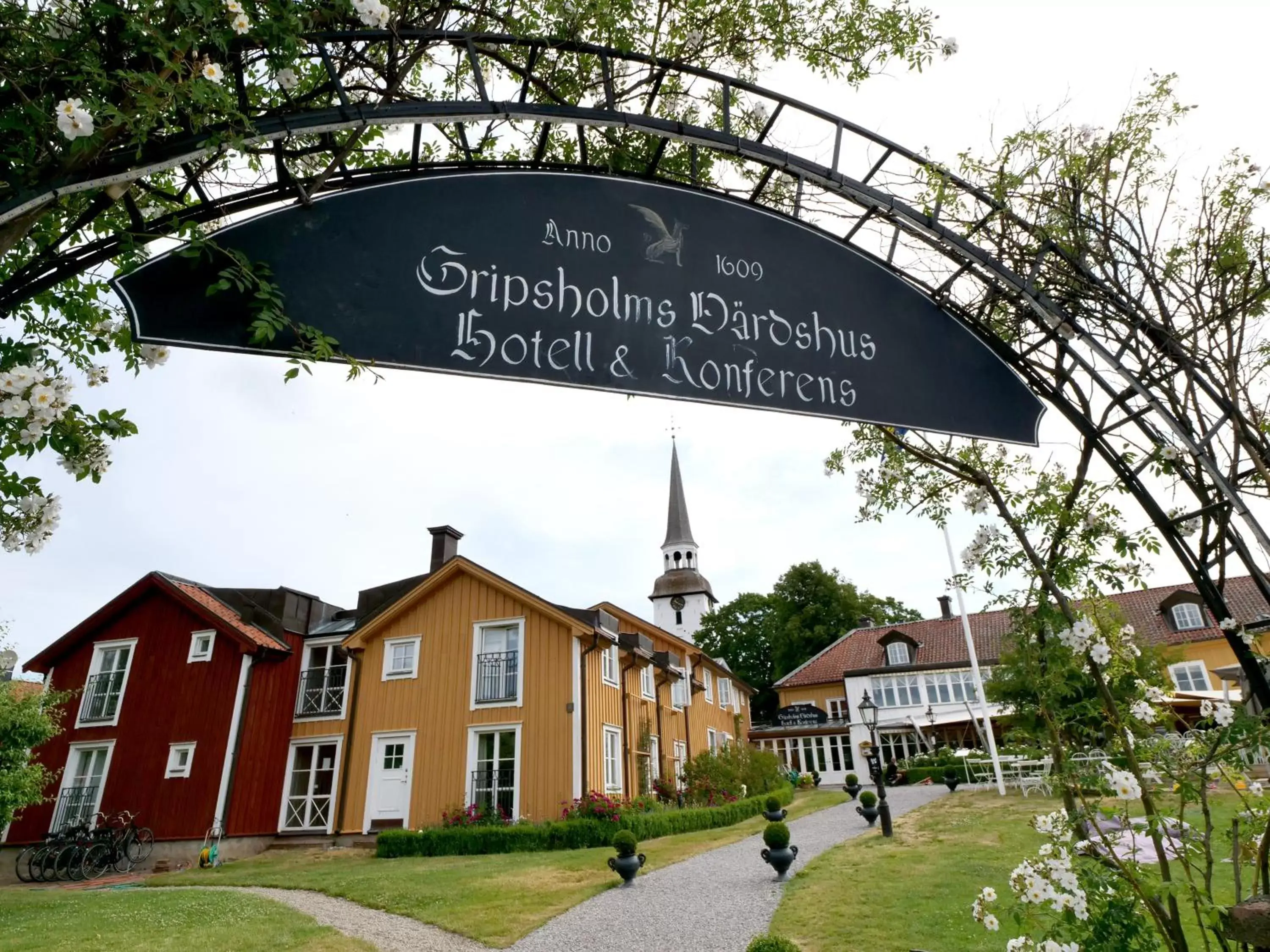 Facade/entrance in Gripsholms Värdshus