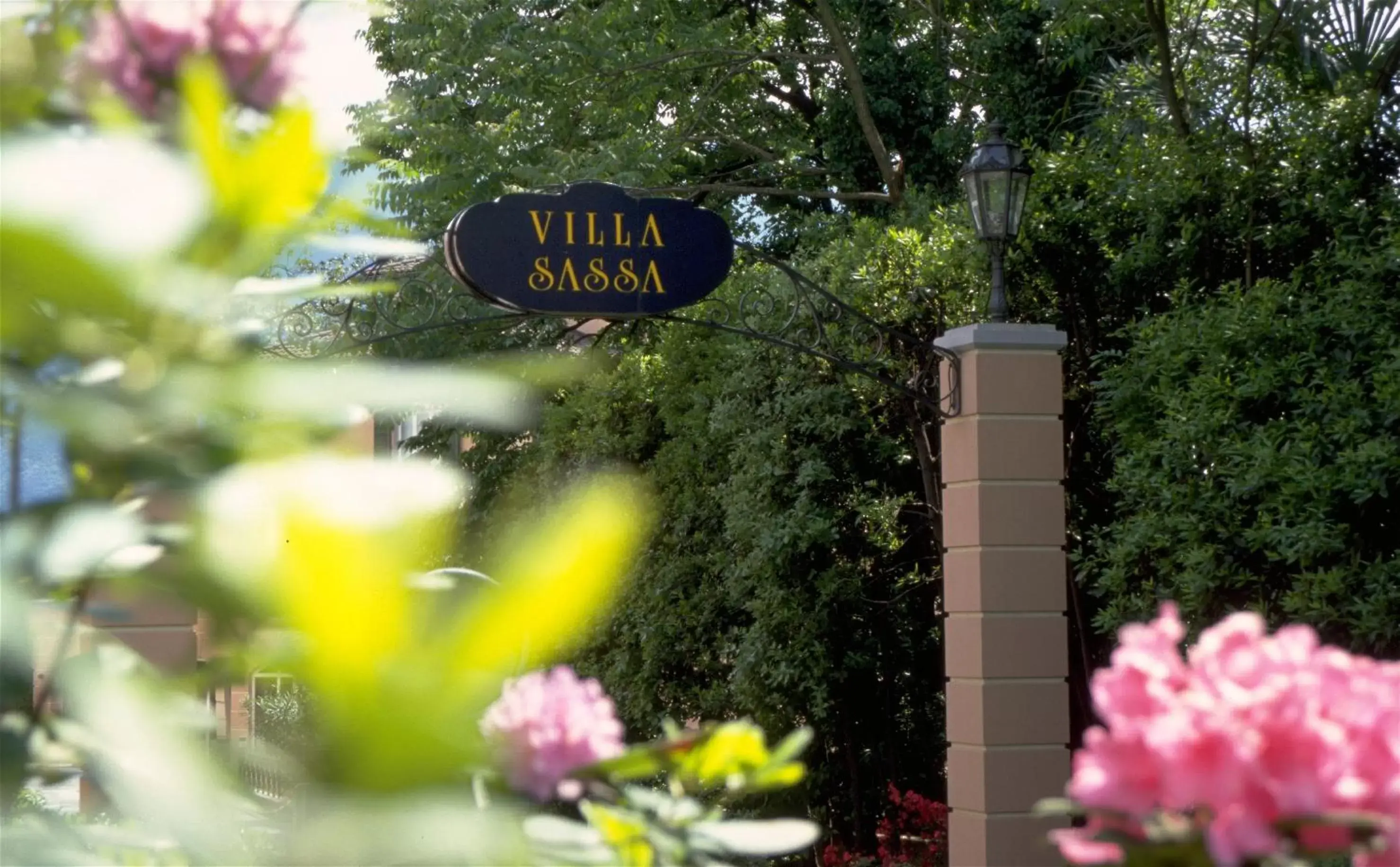 Garden, Property Logo/Sign in Villa Sassa Hotel, Residence & Spa - Ticino Hotels Group