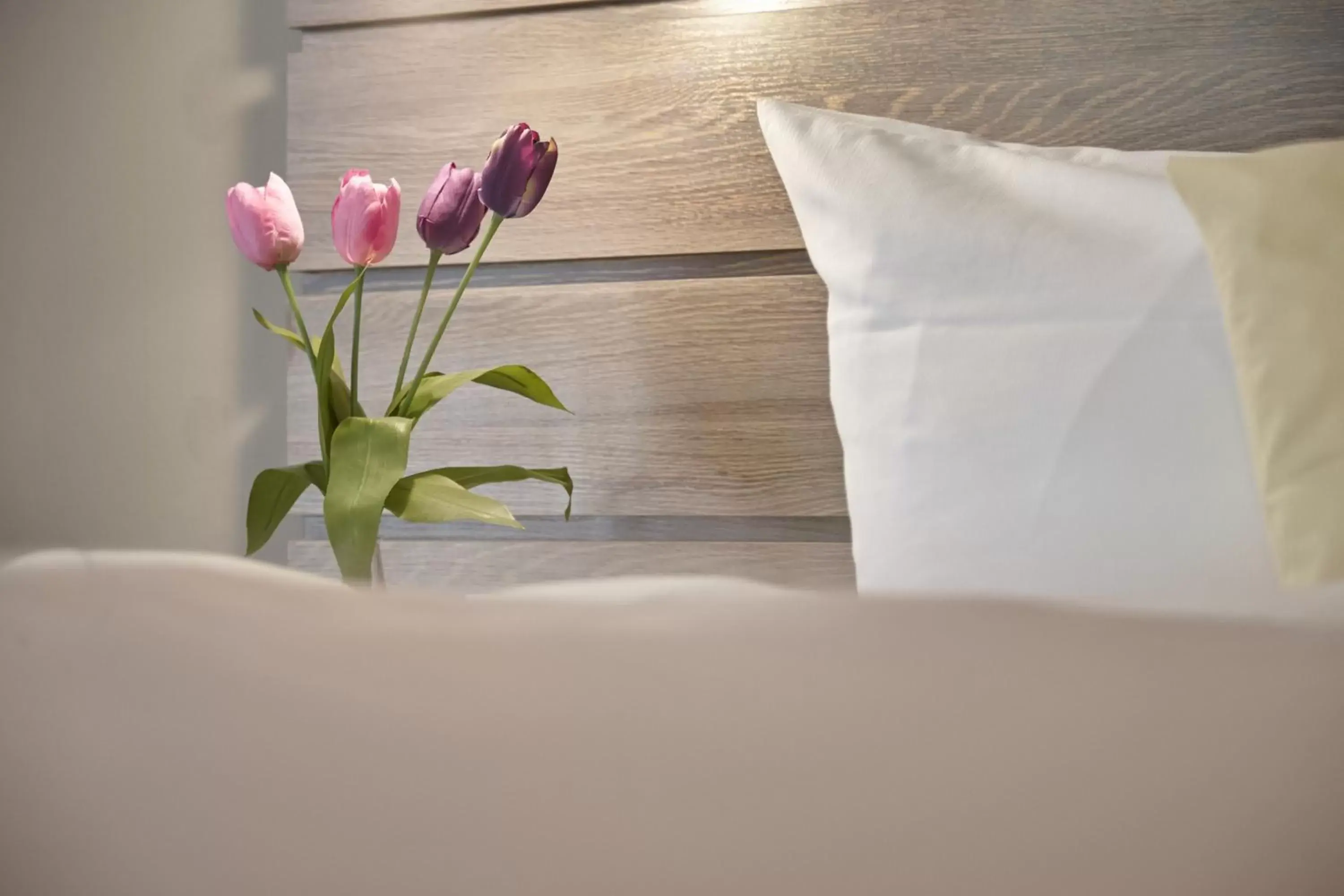 Decorative detail, Bed in Hotel Kiel by Golden Tulip