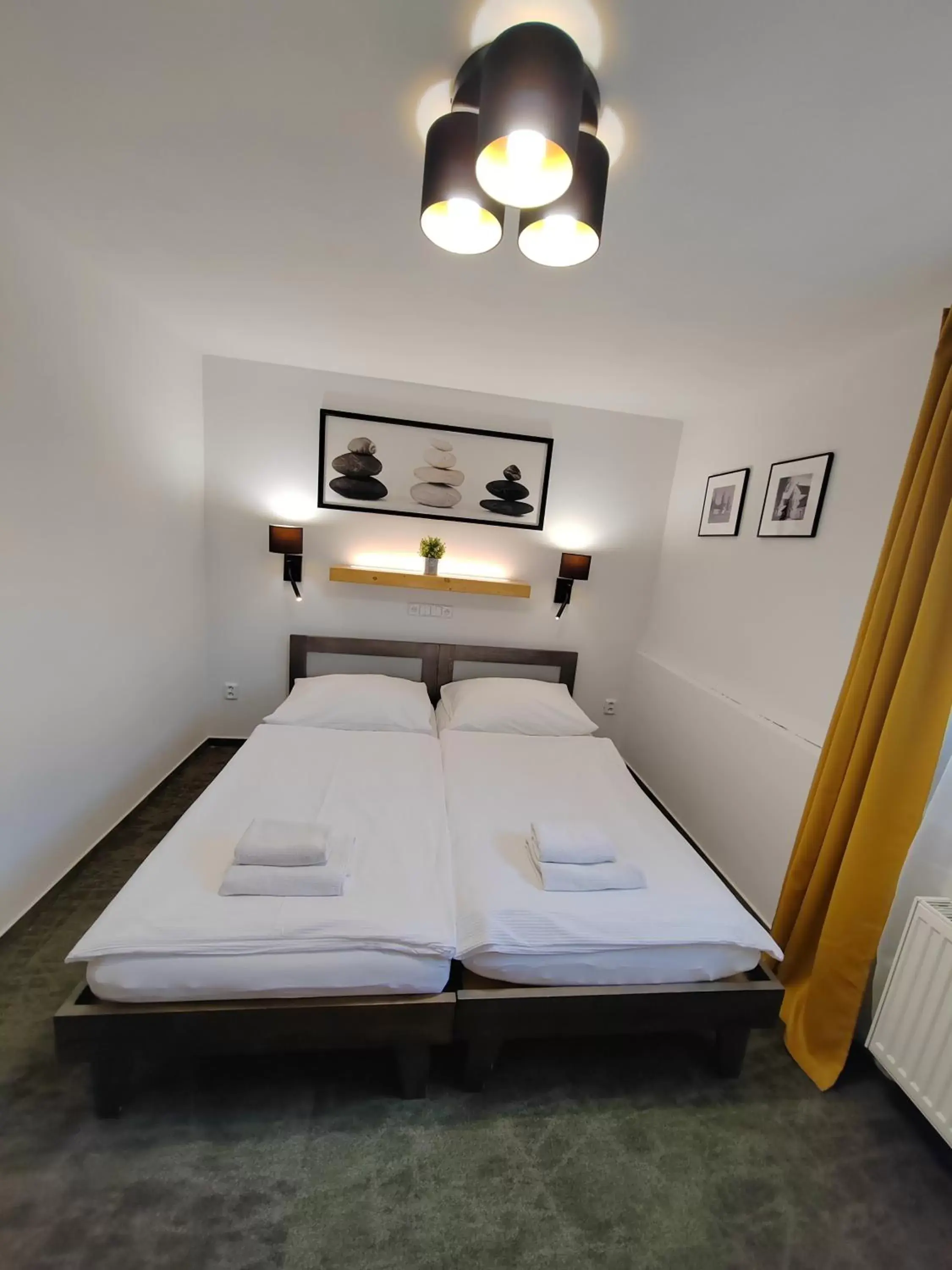 Bed in Hotel Antoň