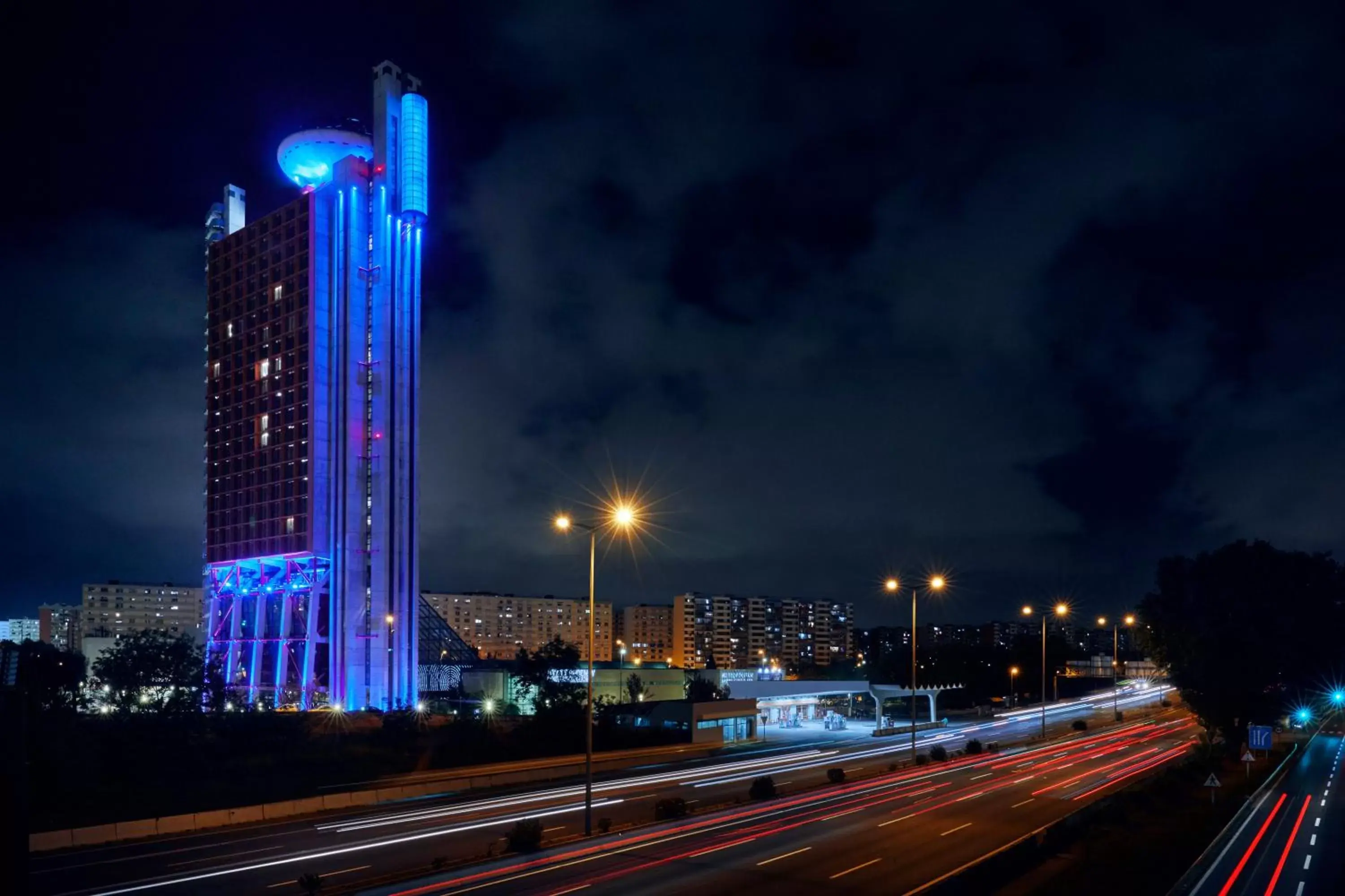 Facade/entrance in Hyatt Regency Barcelona Tower