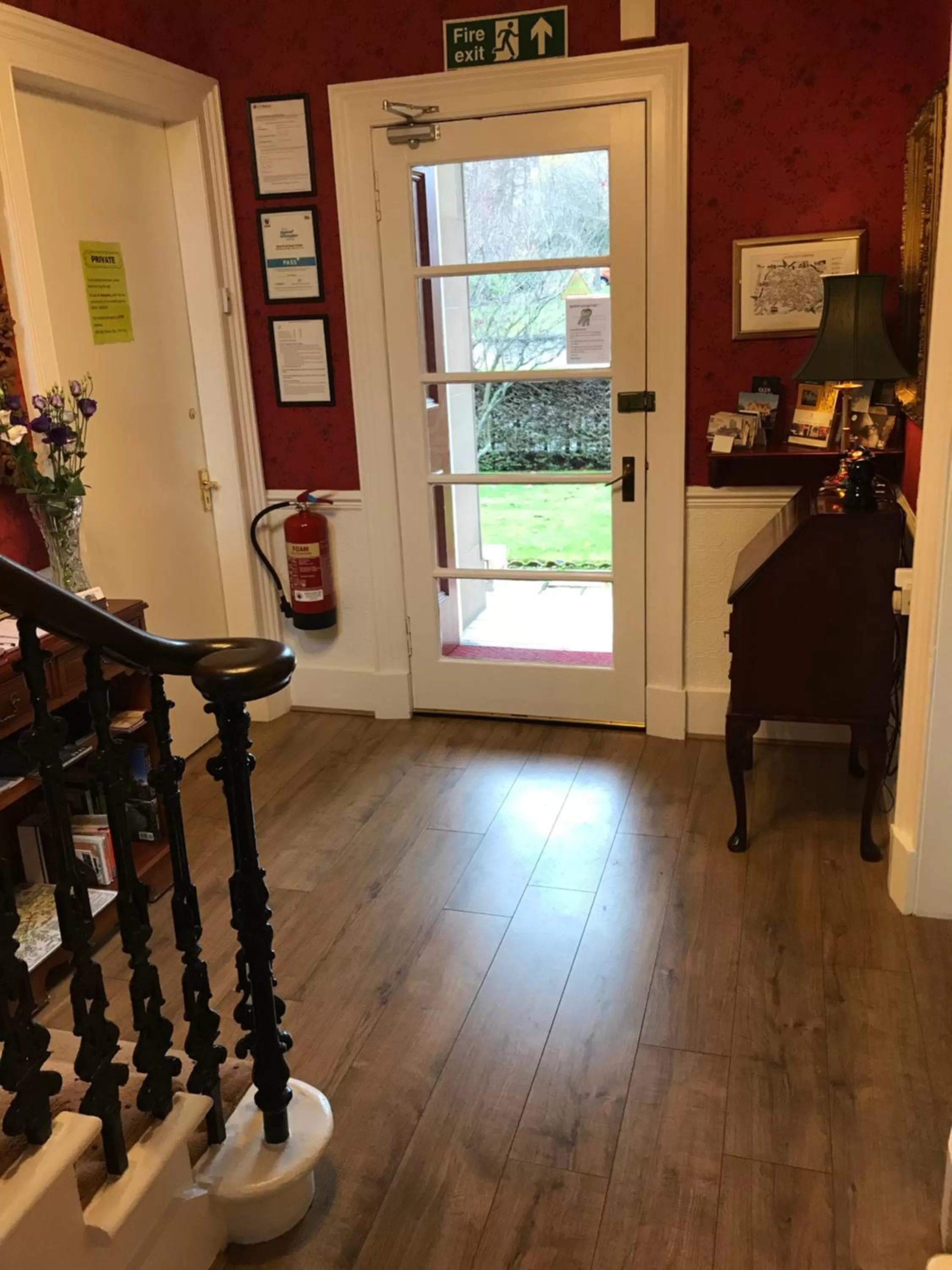 Lobby or reception in West End Guest House