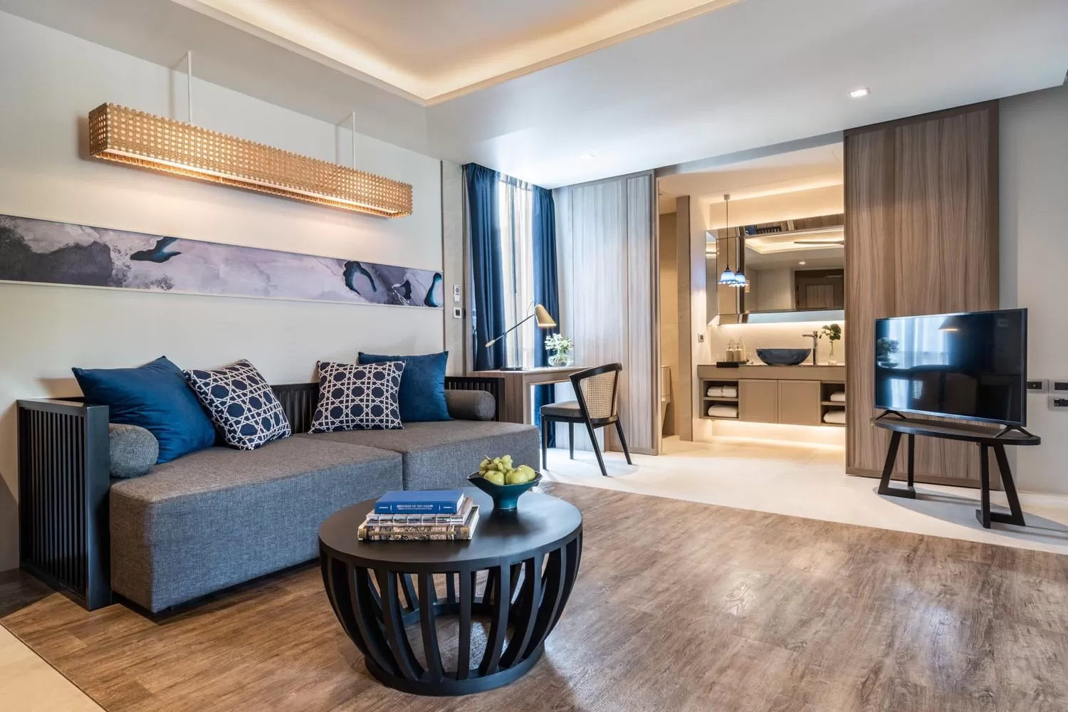 Living room in Maladee Rendezvous Hotel Chiang Mai