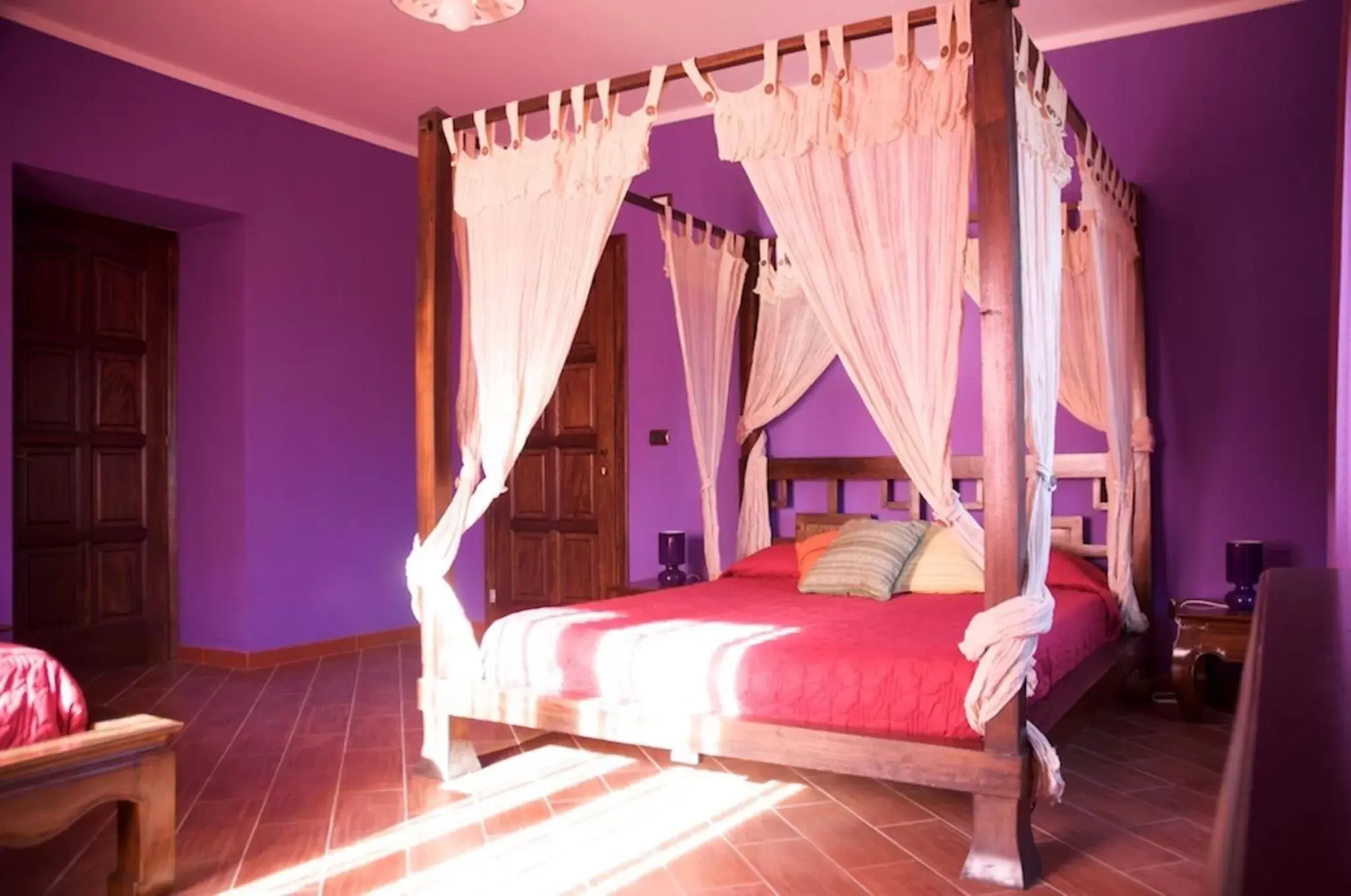 Bedroom, Bed in Palazzo Conforti Tree House Resort