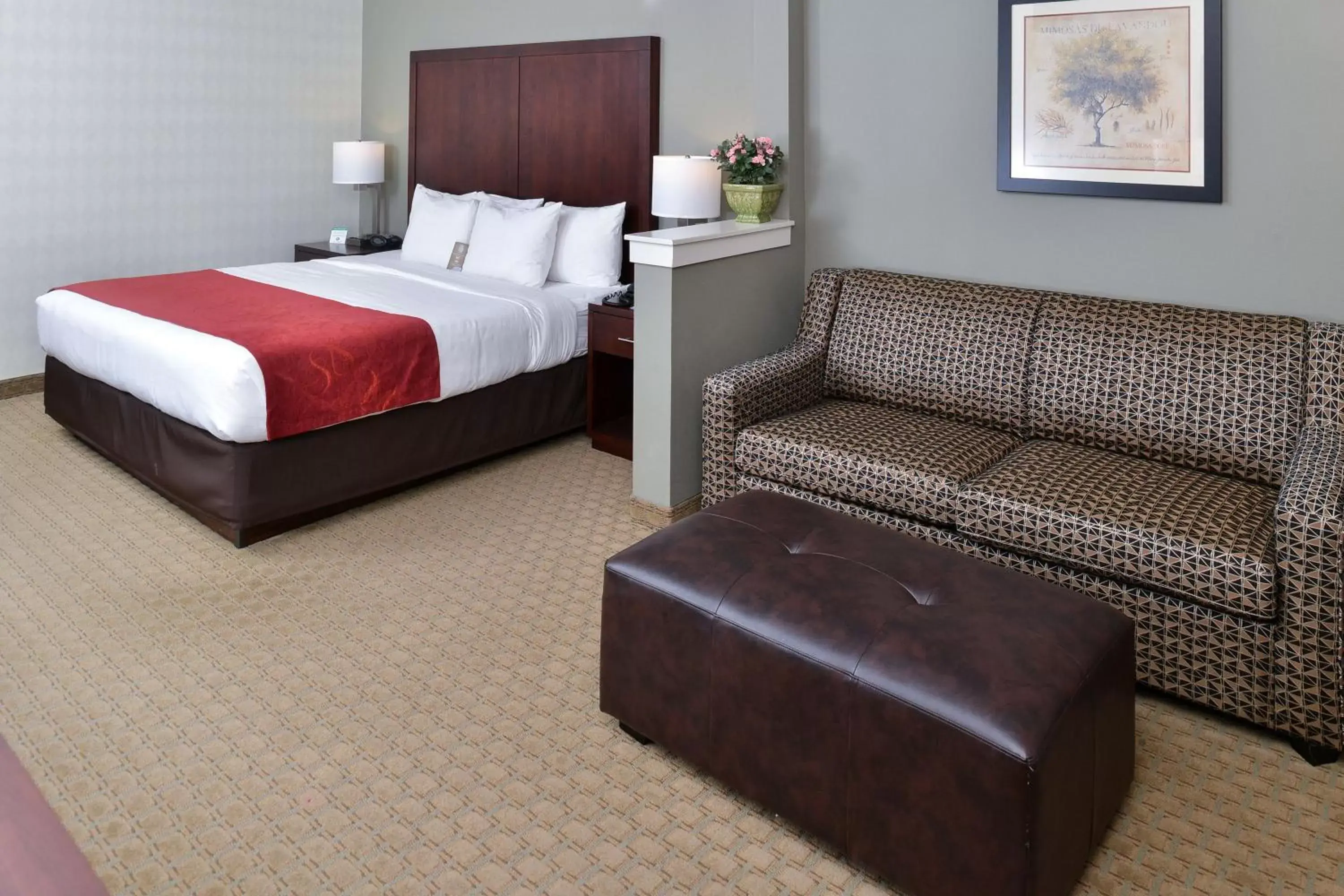 Bed in Comfort Suites Airport Tukwila Seattle