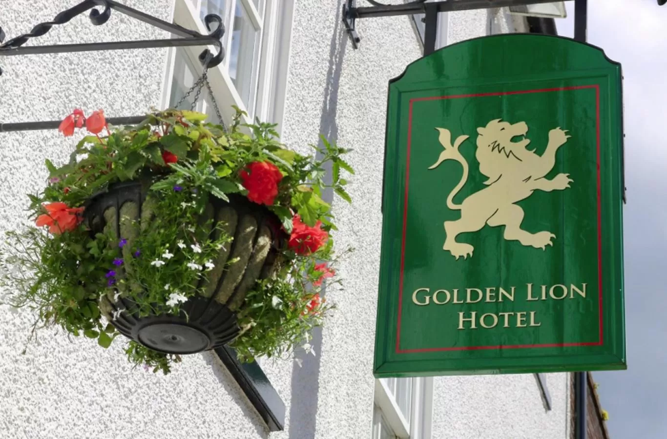 Property logo or sign in The Golden Lion Hotel