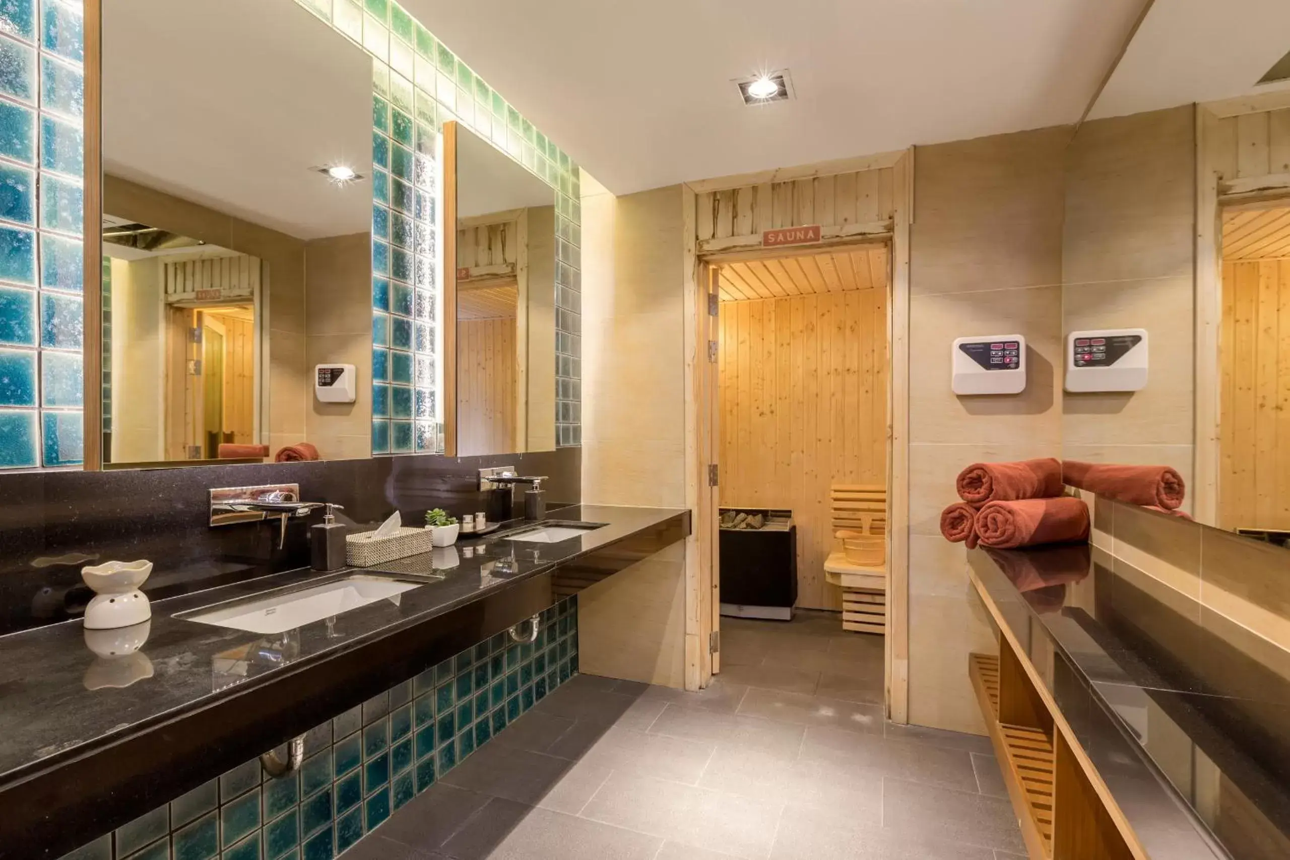 Fitness centre/facilities, Bathroom in The Charm Resort Phuket - SHA Certified