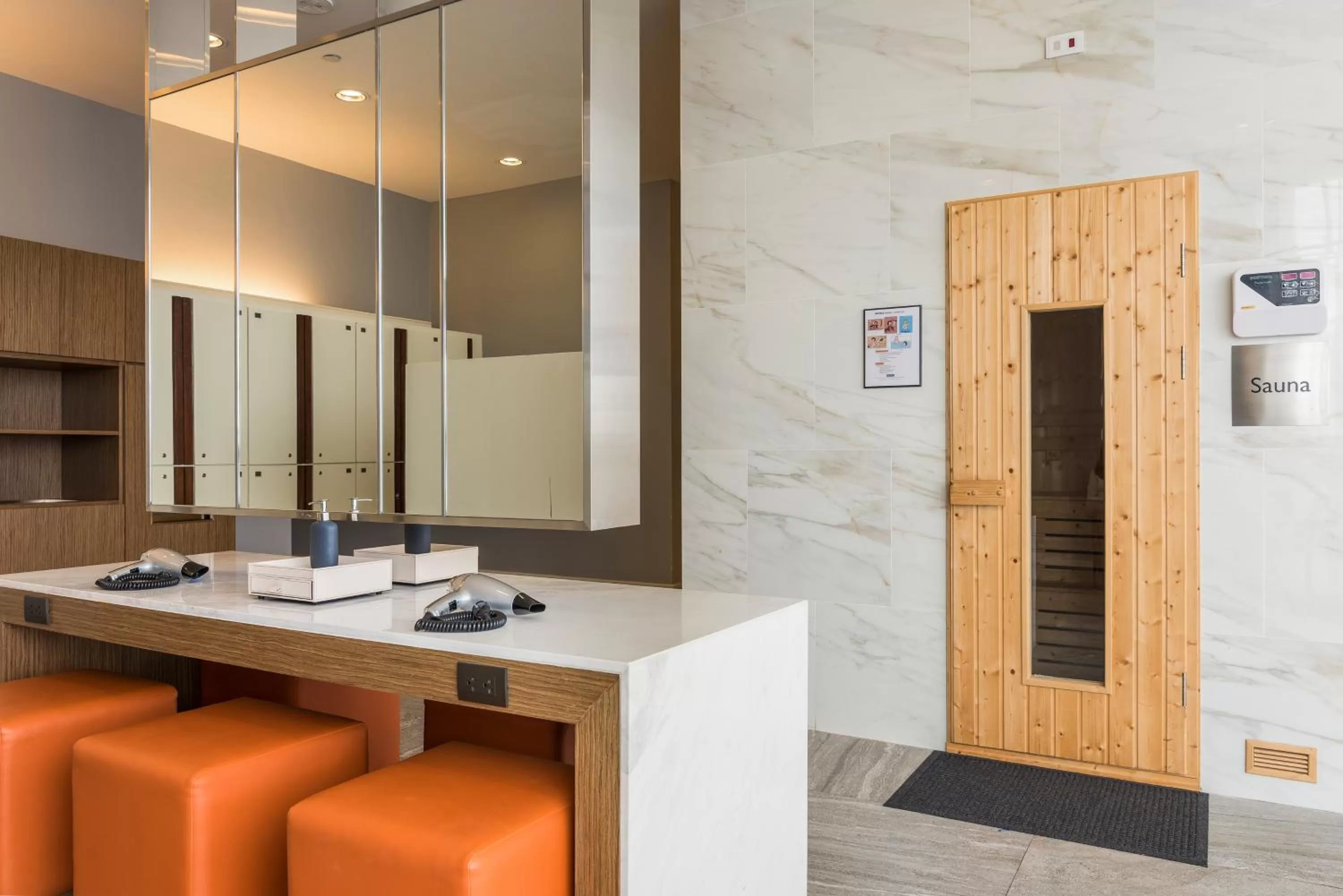 Sauna in Chatrium Sathon Bangkok