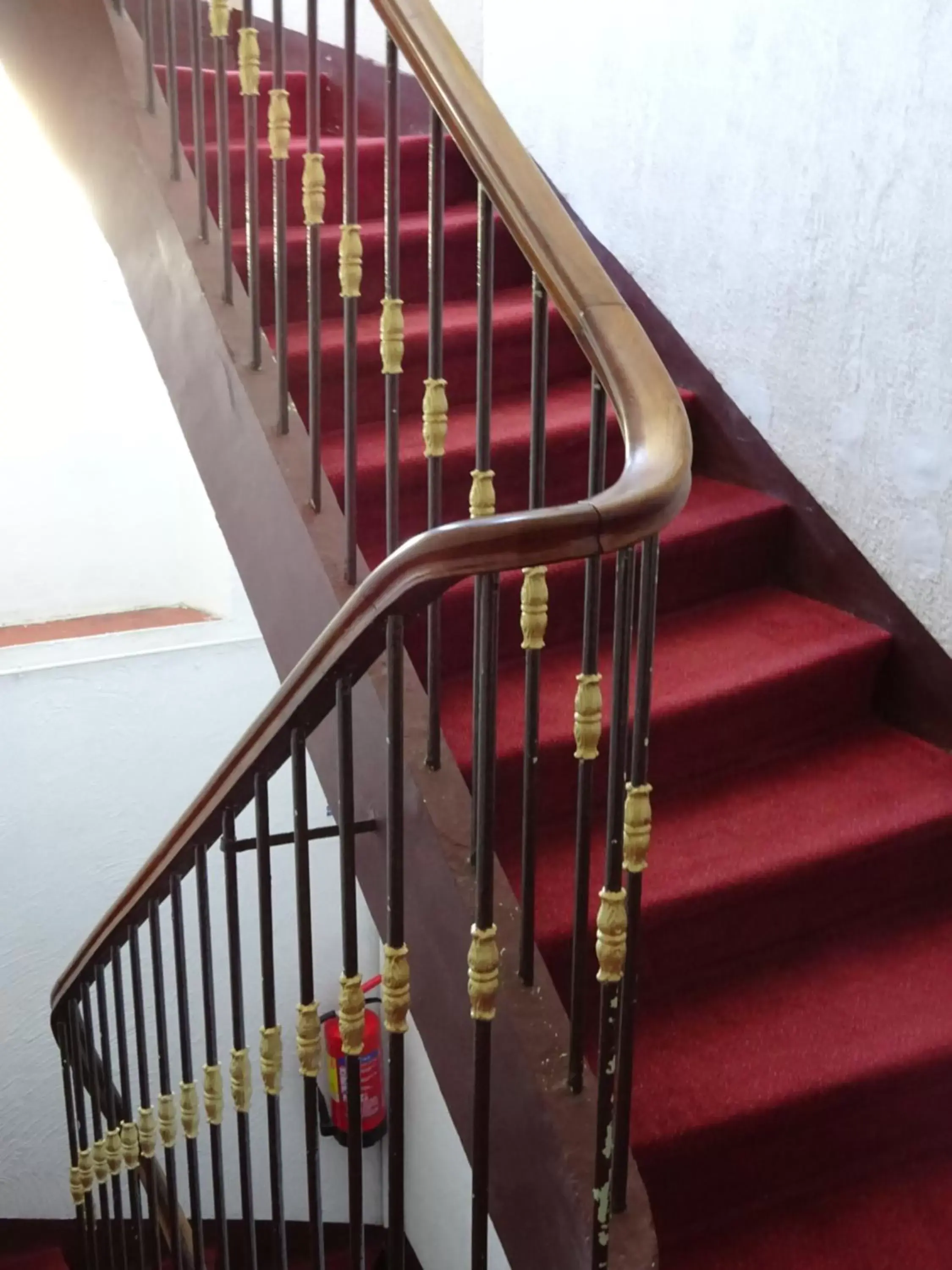 Decorative detail, Balcony/Terrace in Hotel Restaurant Le Castel Fleuri