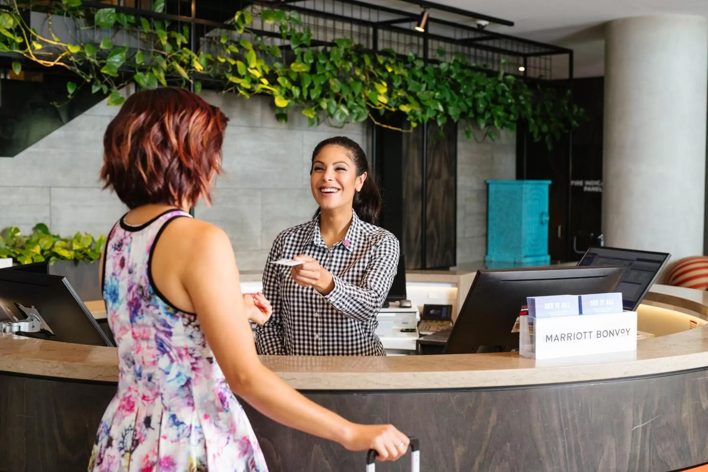 Lobby or reception in Aloft Perth