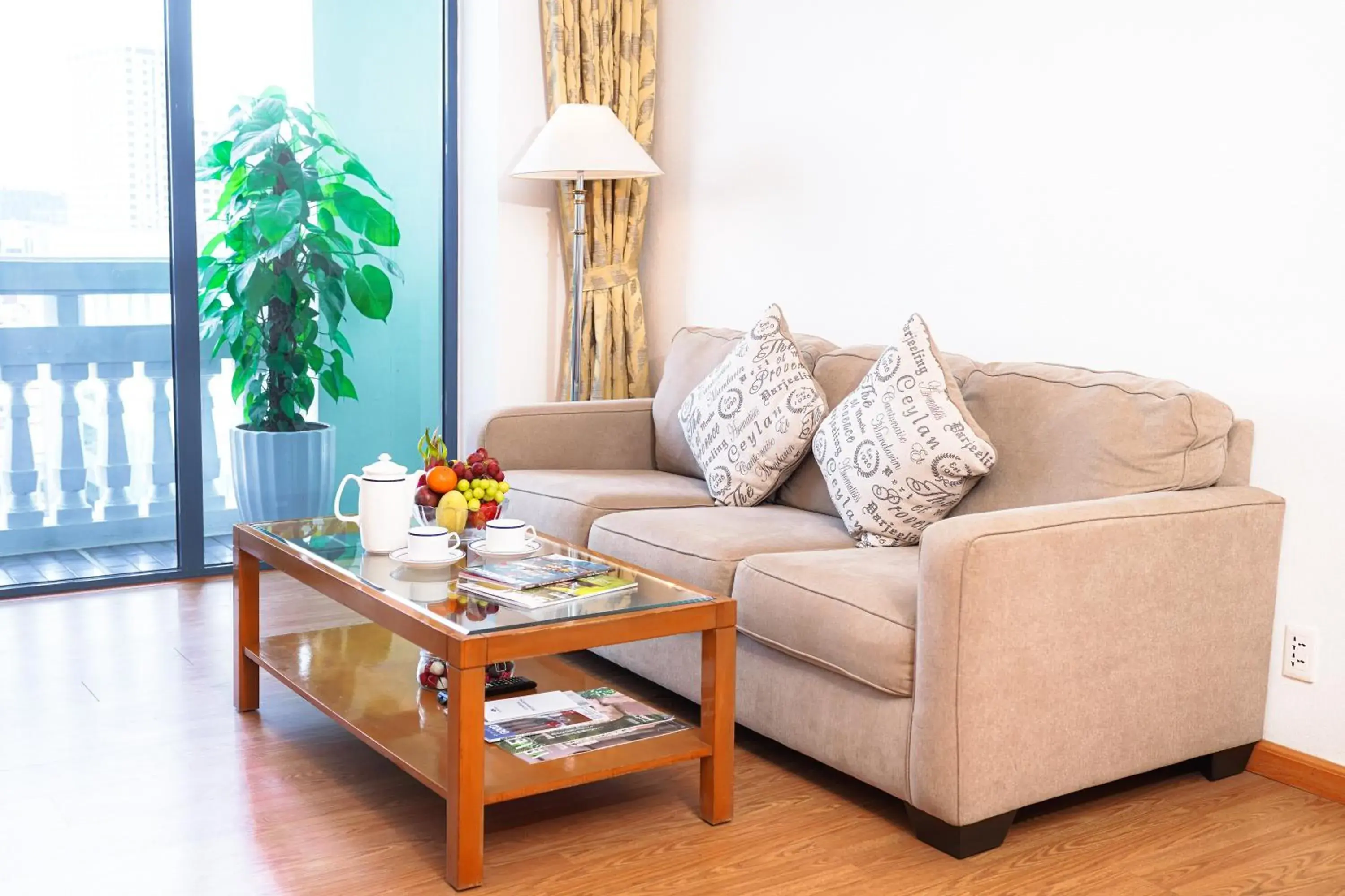 Living room, Seating Area in Daeha Serviced Apartment