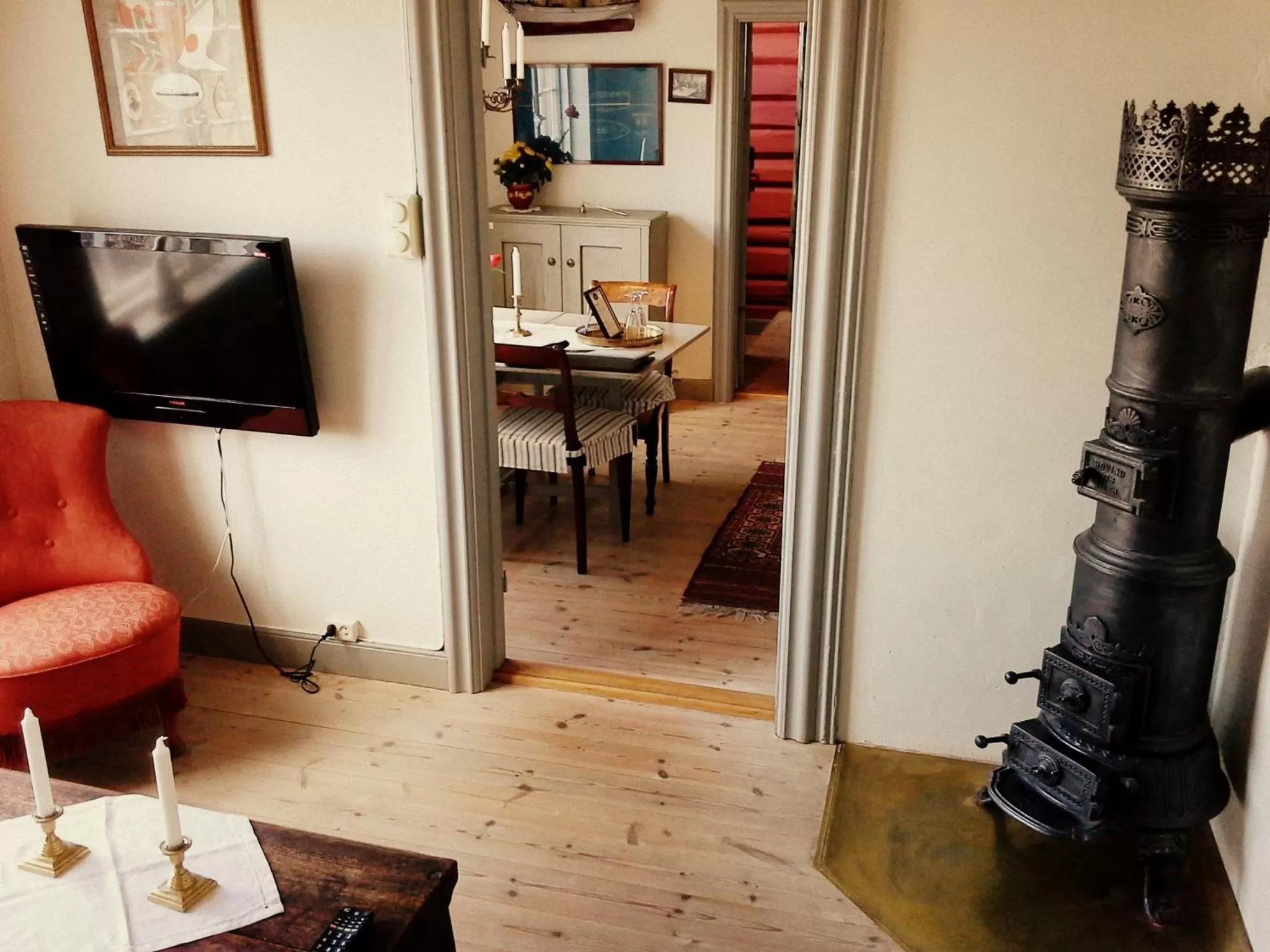 Decorative detail in Det Lille Hotel