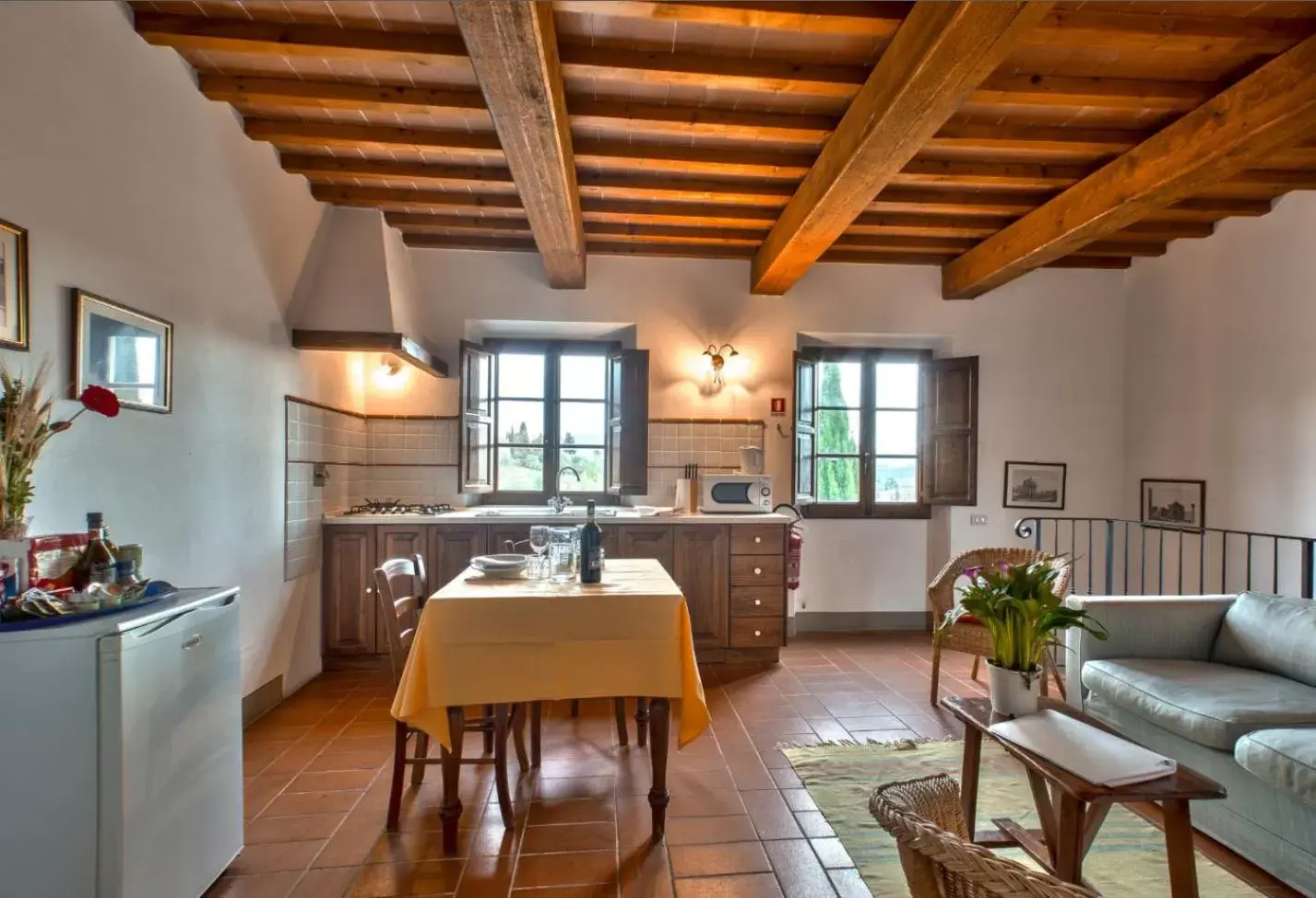 Dining Area in Borgo Bottaia