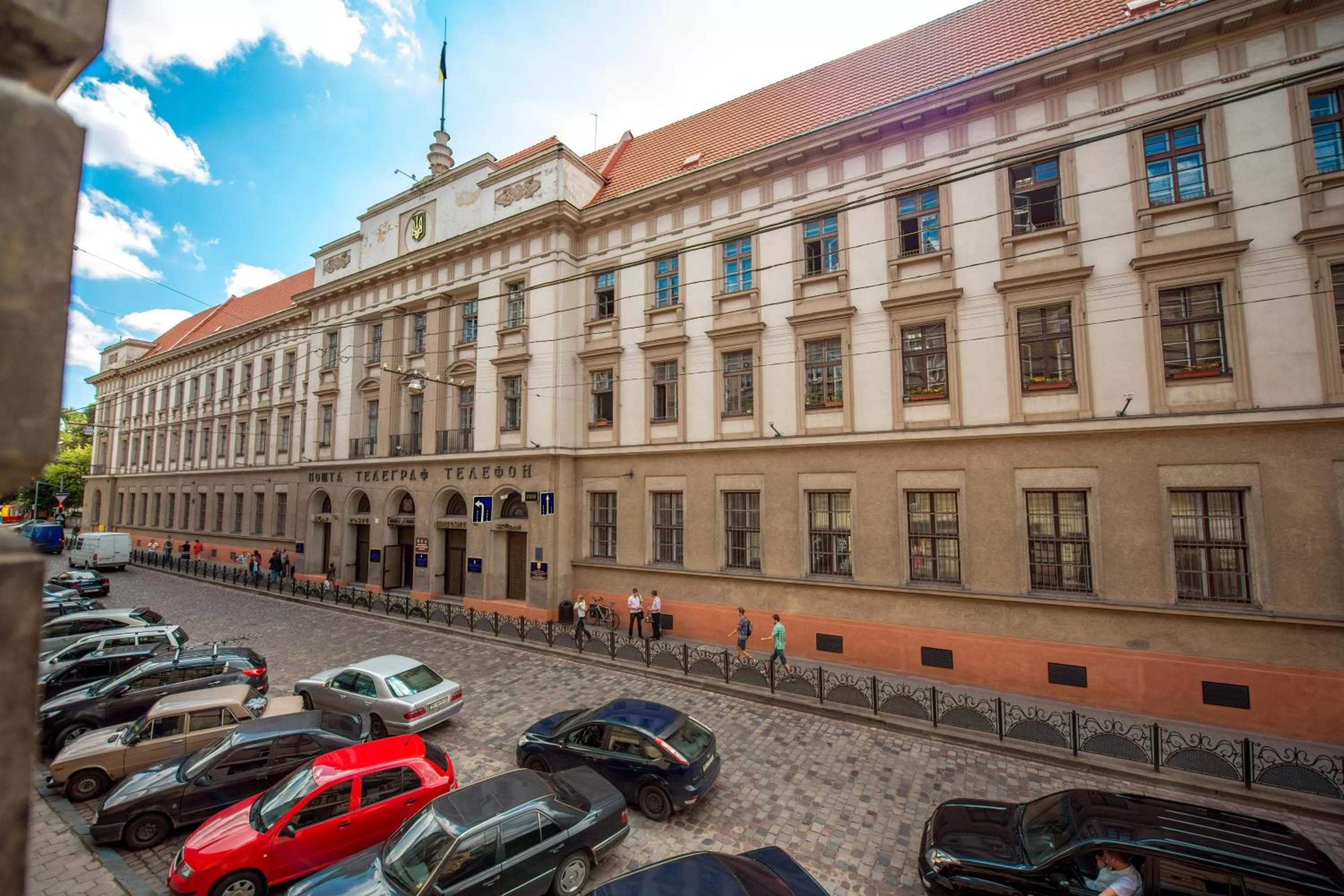 City view in Post House Rooms