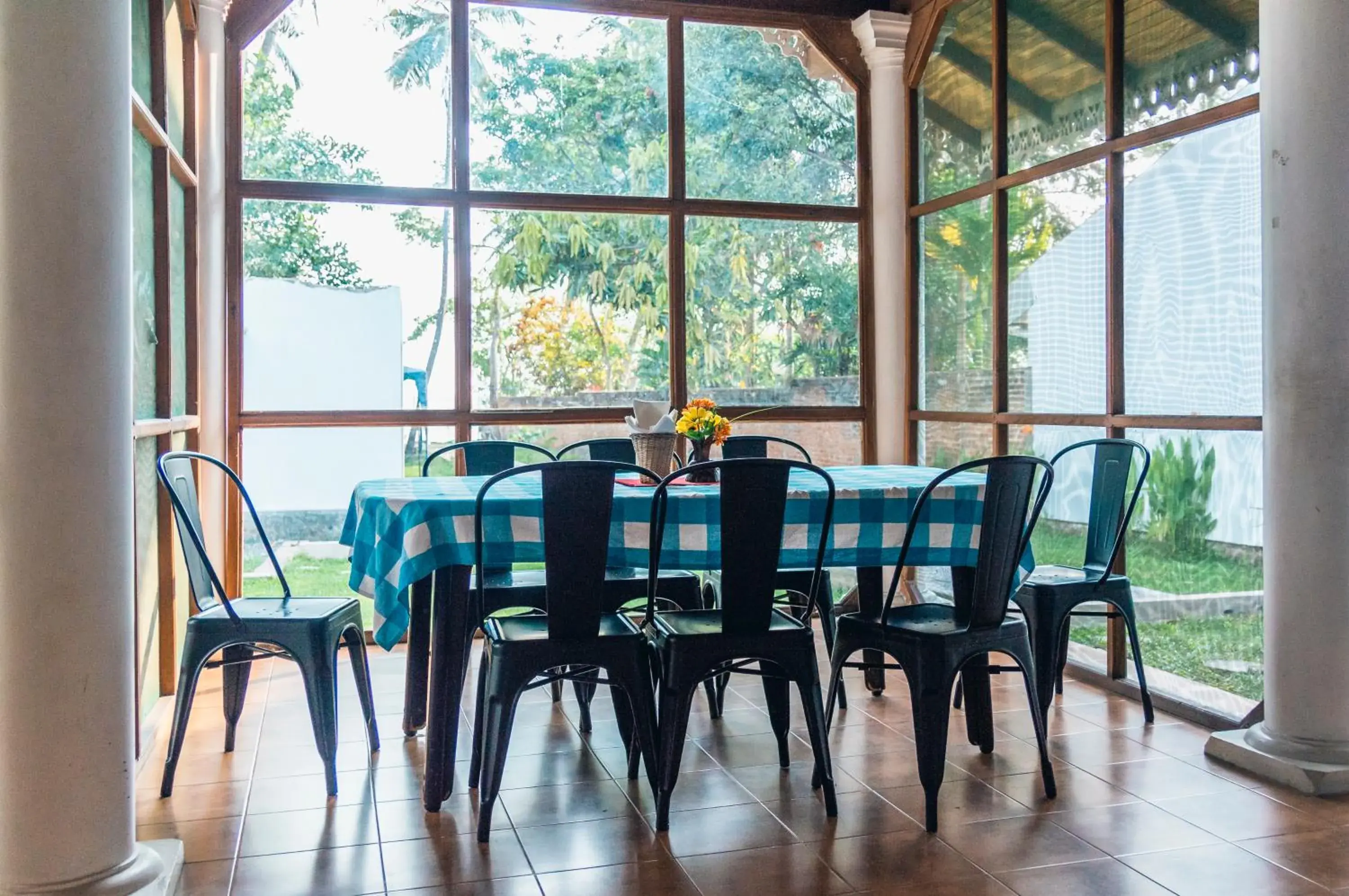 Dining Area in Hostel First @ Colombo Airport