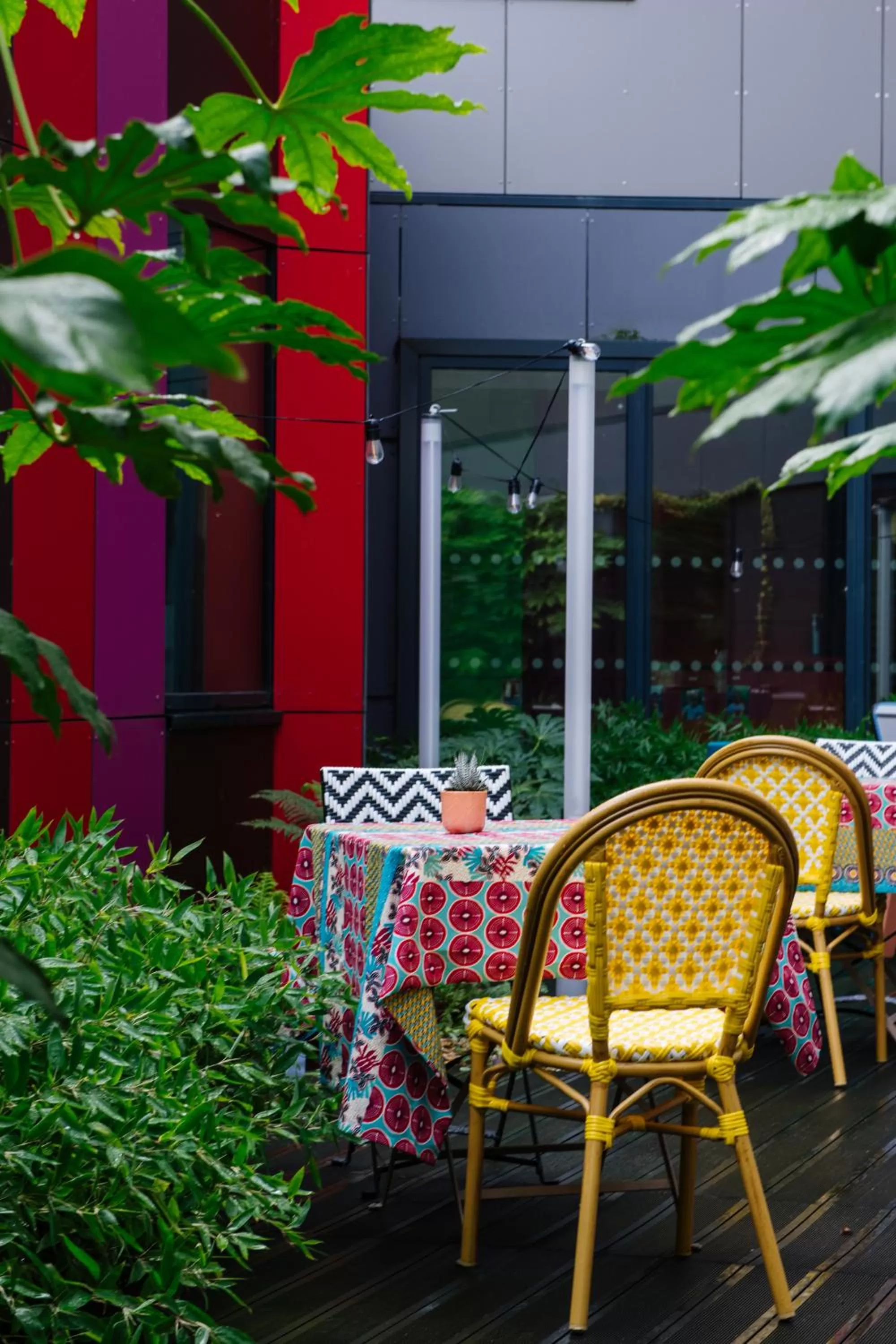 Patio in Aparthotel Adagio Access Paris Reuilly