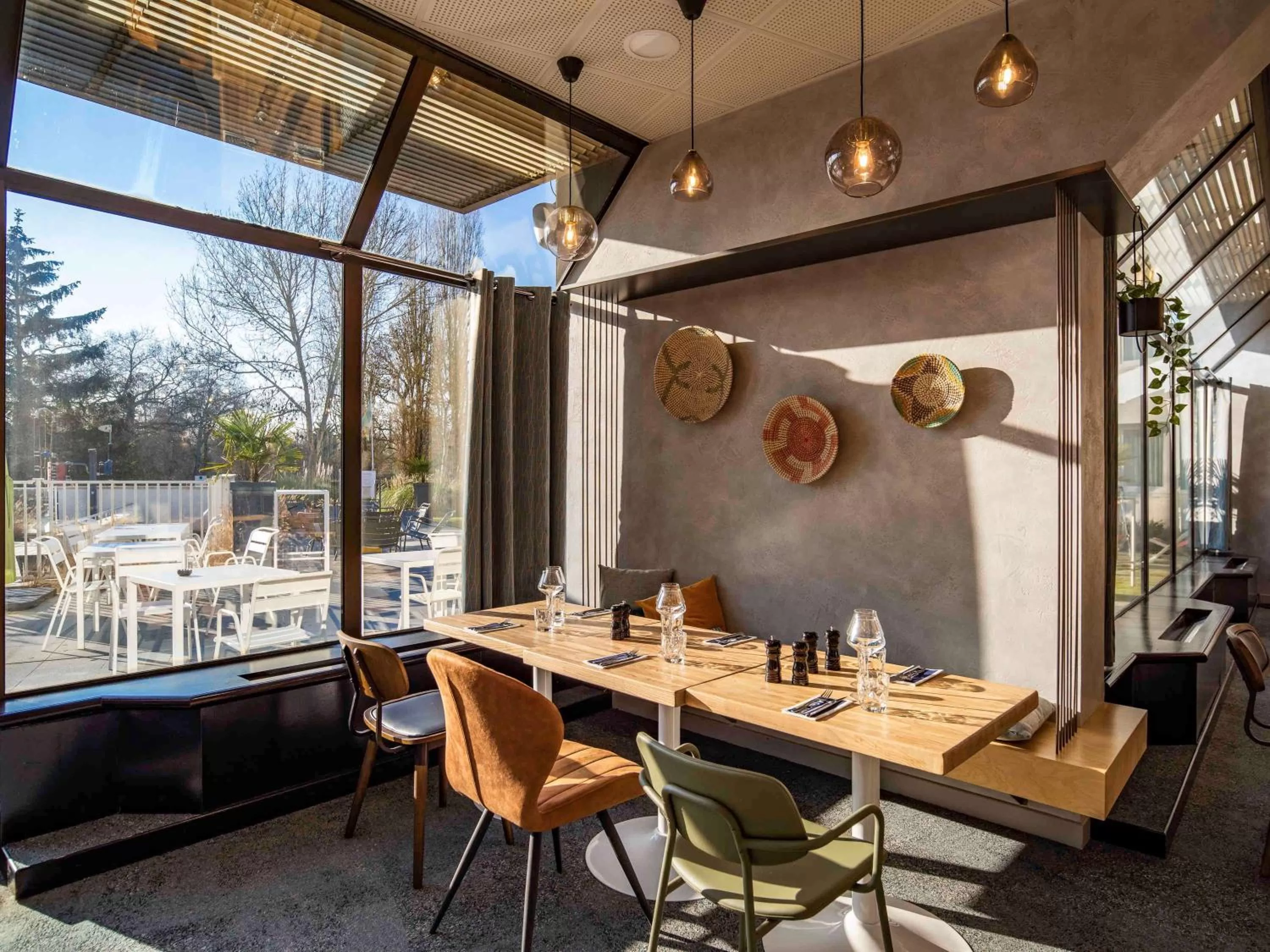 Restaurant/places to eat in Novotel Le Mans