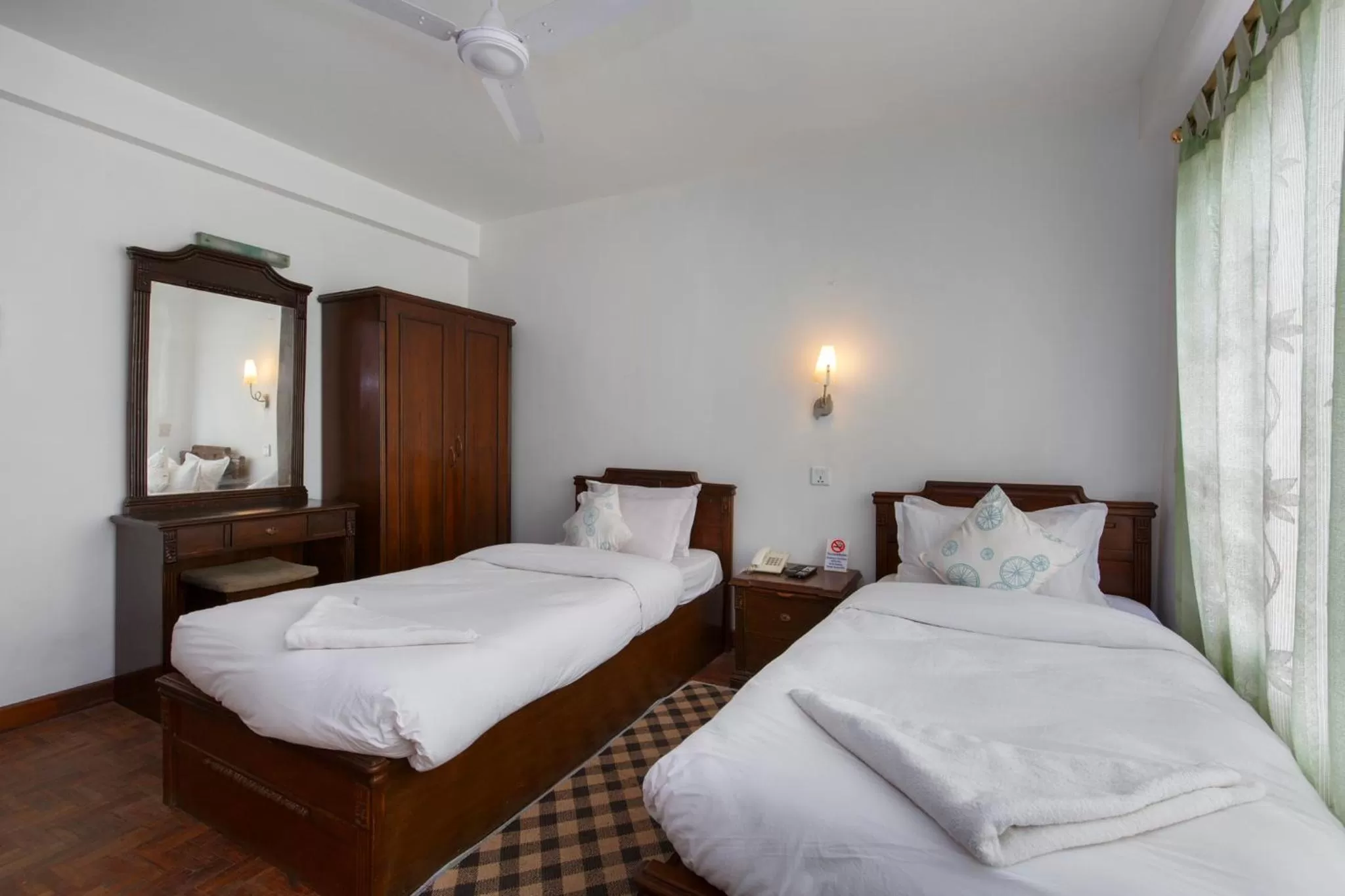 Bed in Pacific Guest House