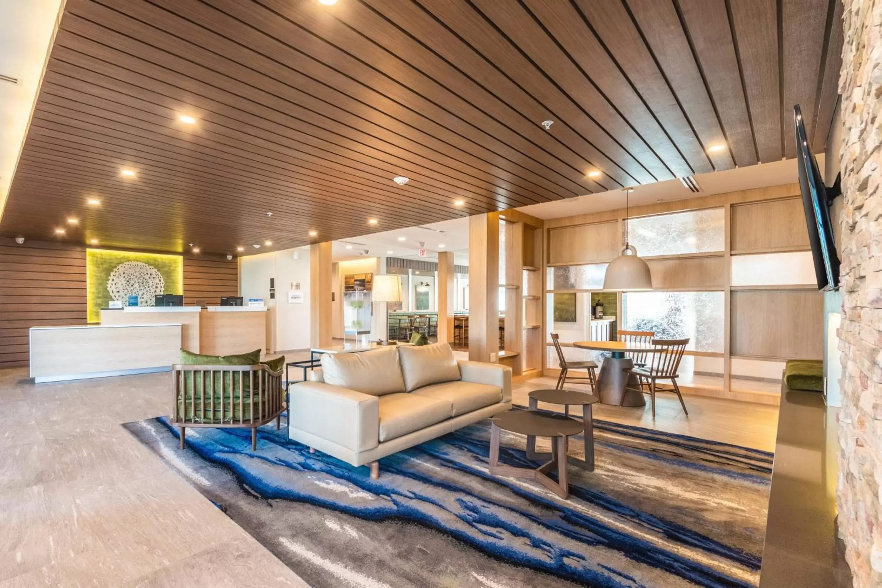 Lobby or reception, Seating Area in Fairfield Inn & Suites by Marriott Corpus Christi Central